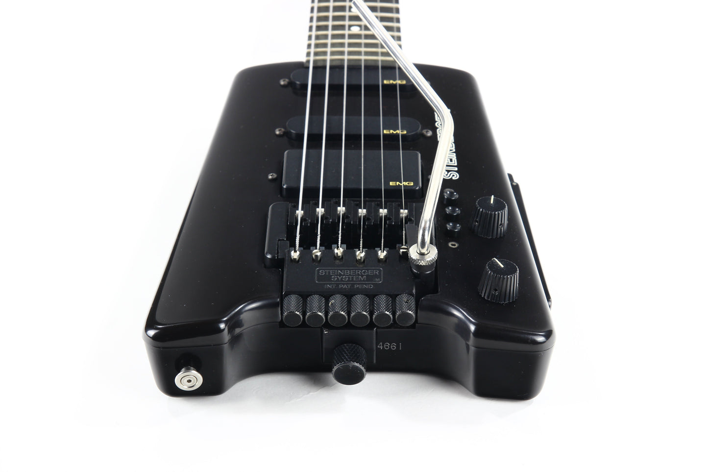 MINTY! 1987 Steinberger USA GL4T Black - TransTrem, GL4-T, RARE ONE OWNER! Vintage Headless, HSS gl4ta gl