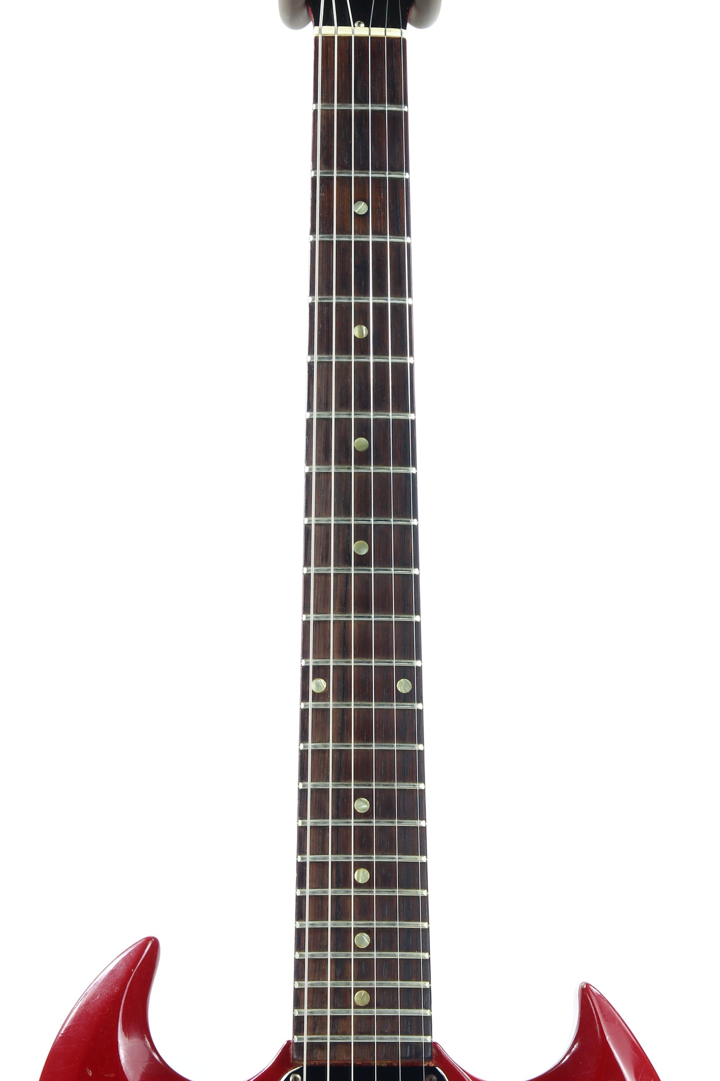 1965 Gibson SG Junior EMBER RED Wide Nut Les Paul Jr. Custom Color