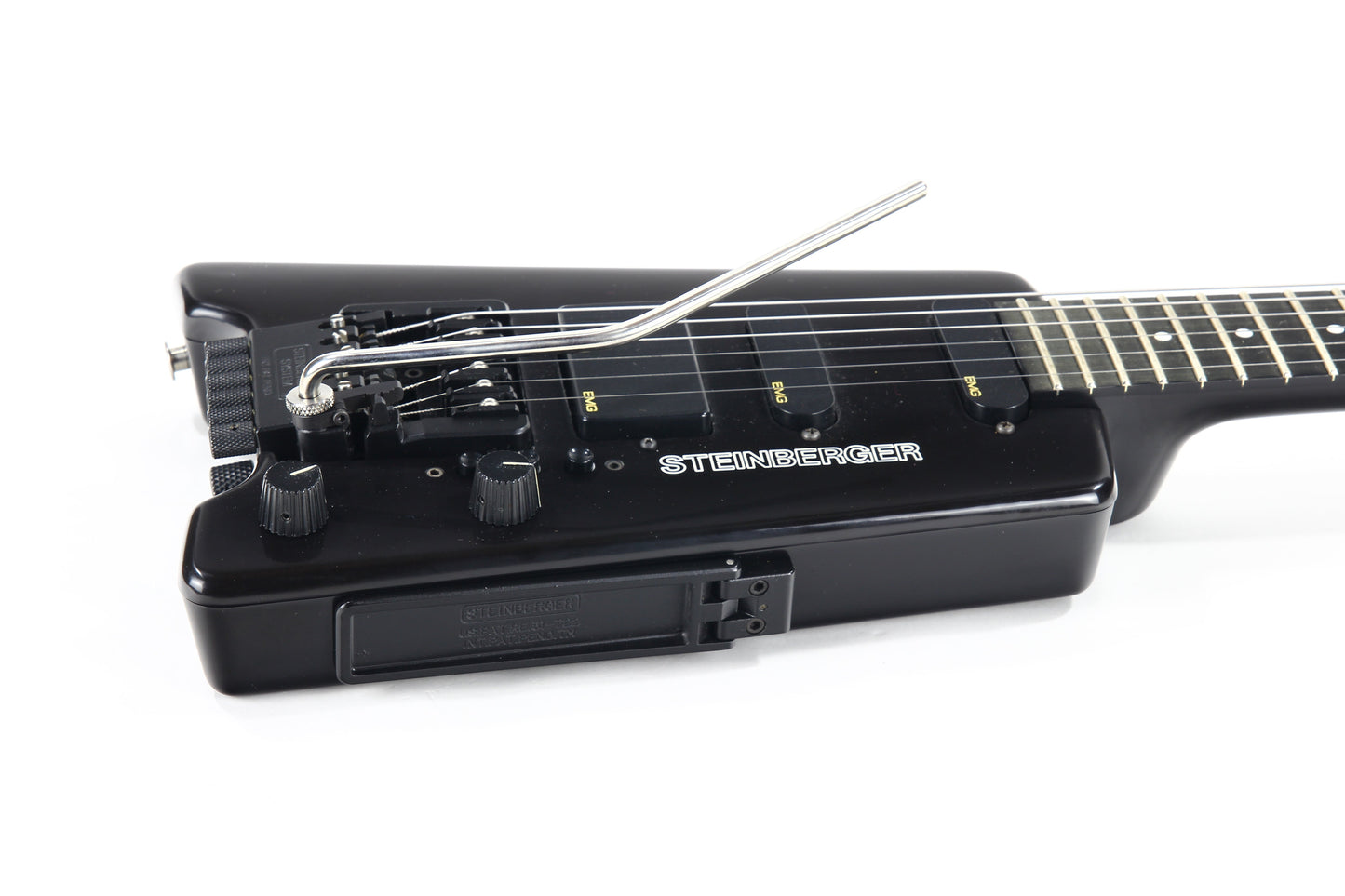 MINTY! 1987 Steinberger USA GL4T Black - TransTrem, GL4-T, RARE ONE OWNER! Vintage Headless, HSS gl4ta gl