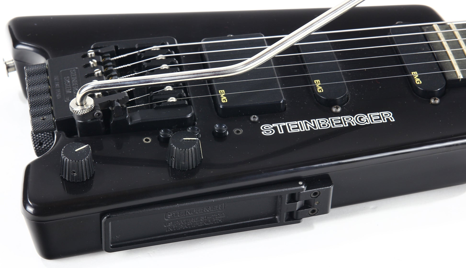 MINTY! 1987 Steinberger USA GL4T Black - TransTrem, GL4-T, RARE ONE OWNER! Vintage Headless, HSS gl4ta gl