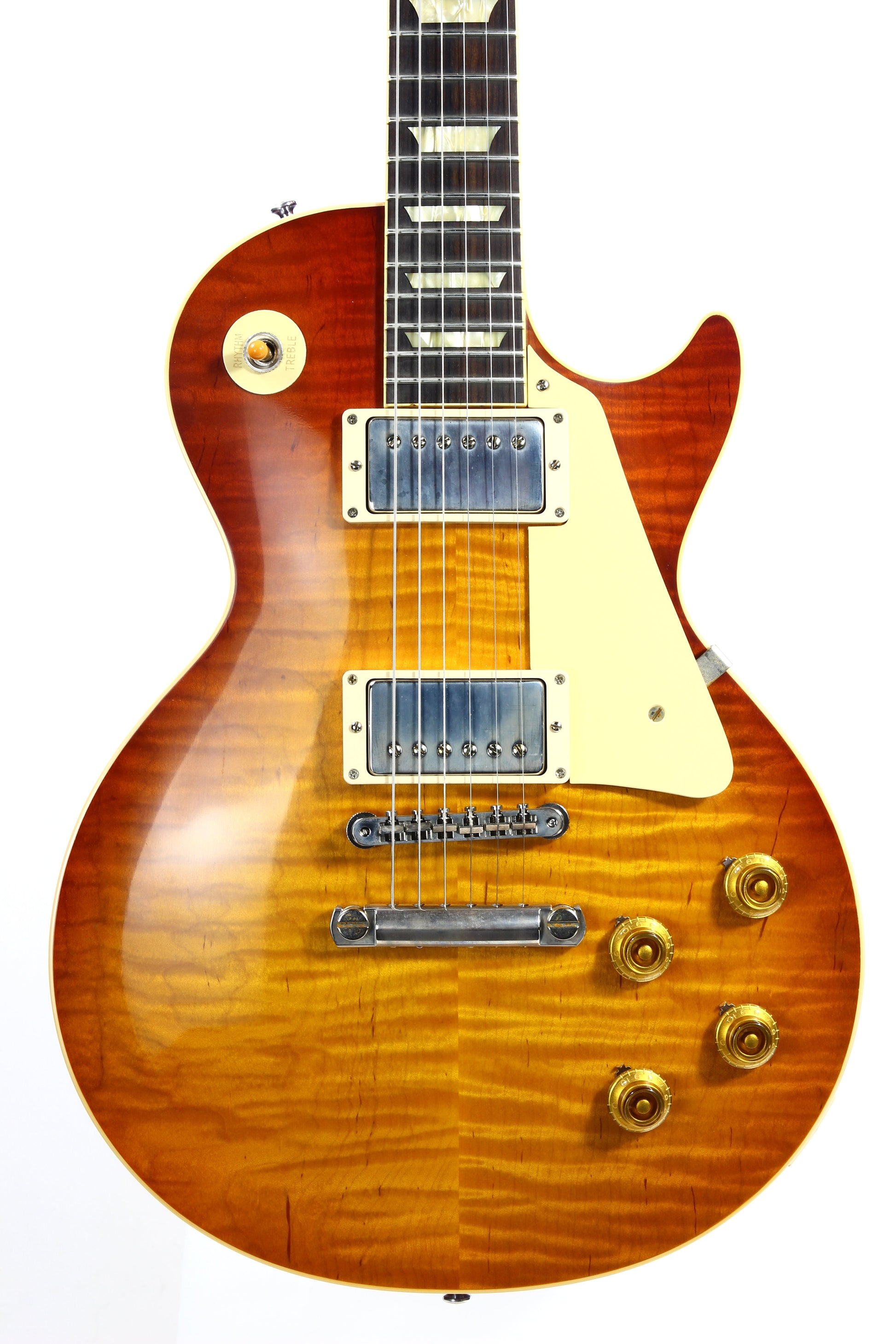 2019 Gibson 1959 Les Paul 60TH Anniversary Historic Reissue R9 59 Custom Shop KILLER TOP - Orange Sunset Fade