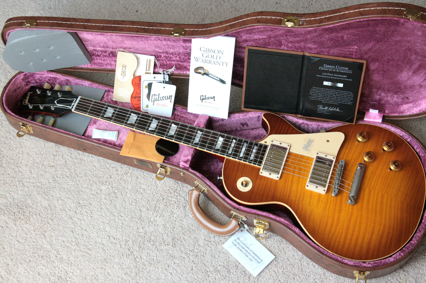 2018 Gibson 1959 BRAZILIAN ROSEWOOD Les Paul Historic Reissue! R9 59 Custom Shop TH Spec