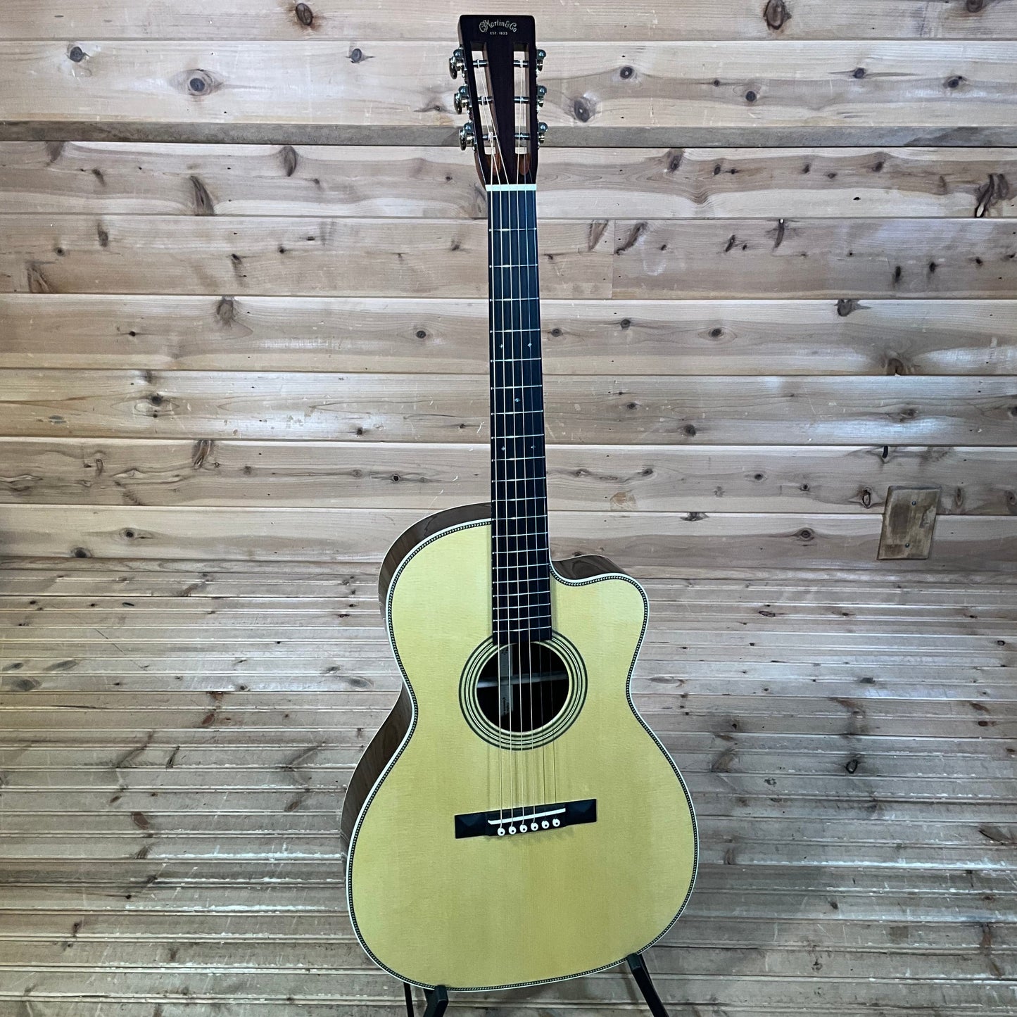 Martin Custom 000C 12-Fret European Spruce/East Indian Rosewood Acoustic Guitar - Natural