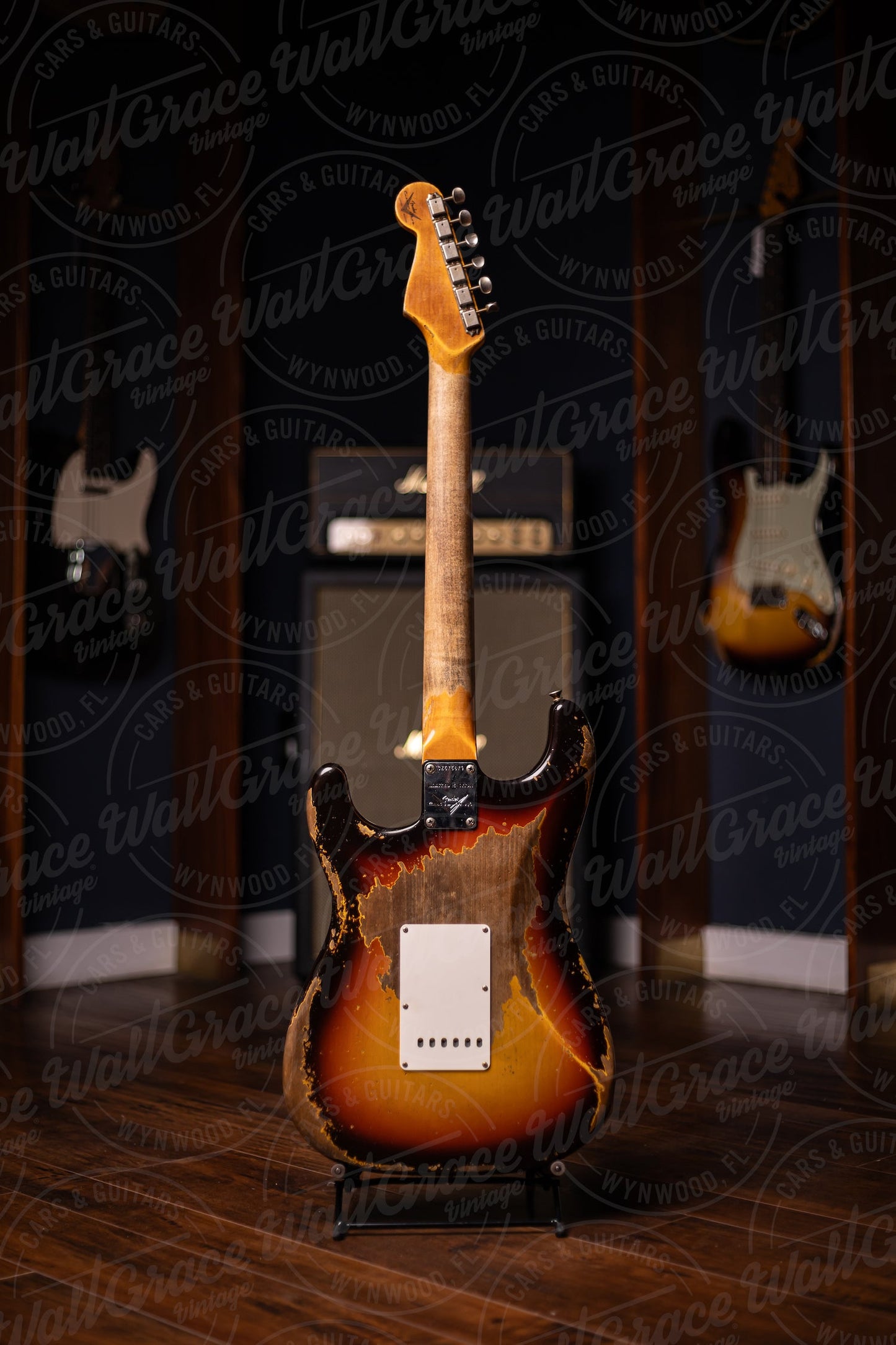 Fender Custom Shop '59 Stratocaster Super Heavy Relic Electric Guitar - Super Faded Aged Sunburst