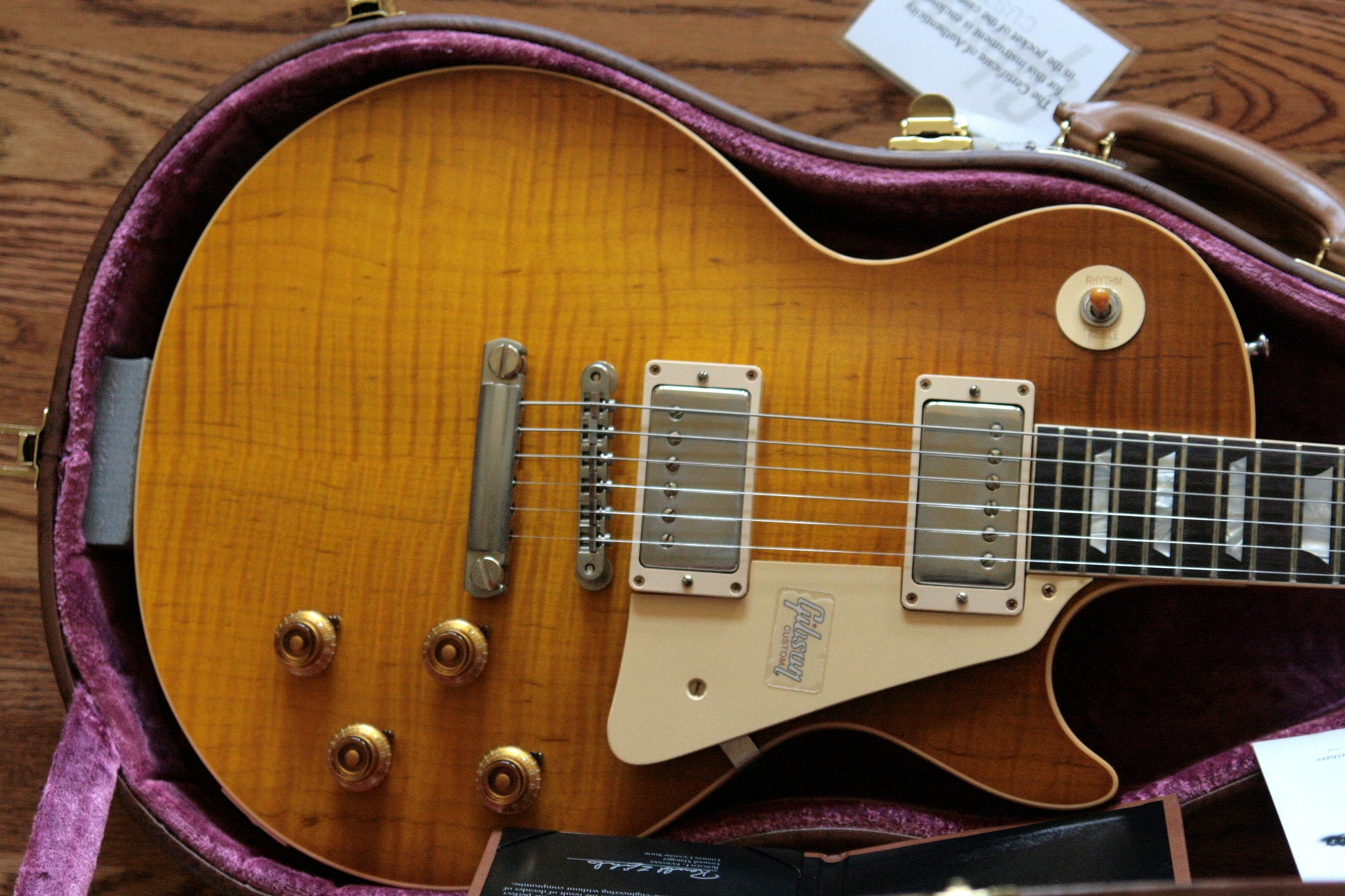 2018 Gibson 1959 Les Paul Historic Reissue! R9 59 HONEY LEMON FADE Custom Shop TH Spec