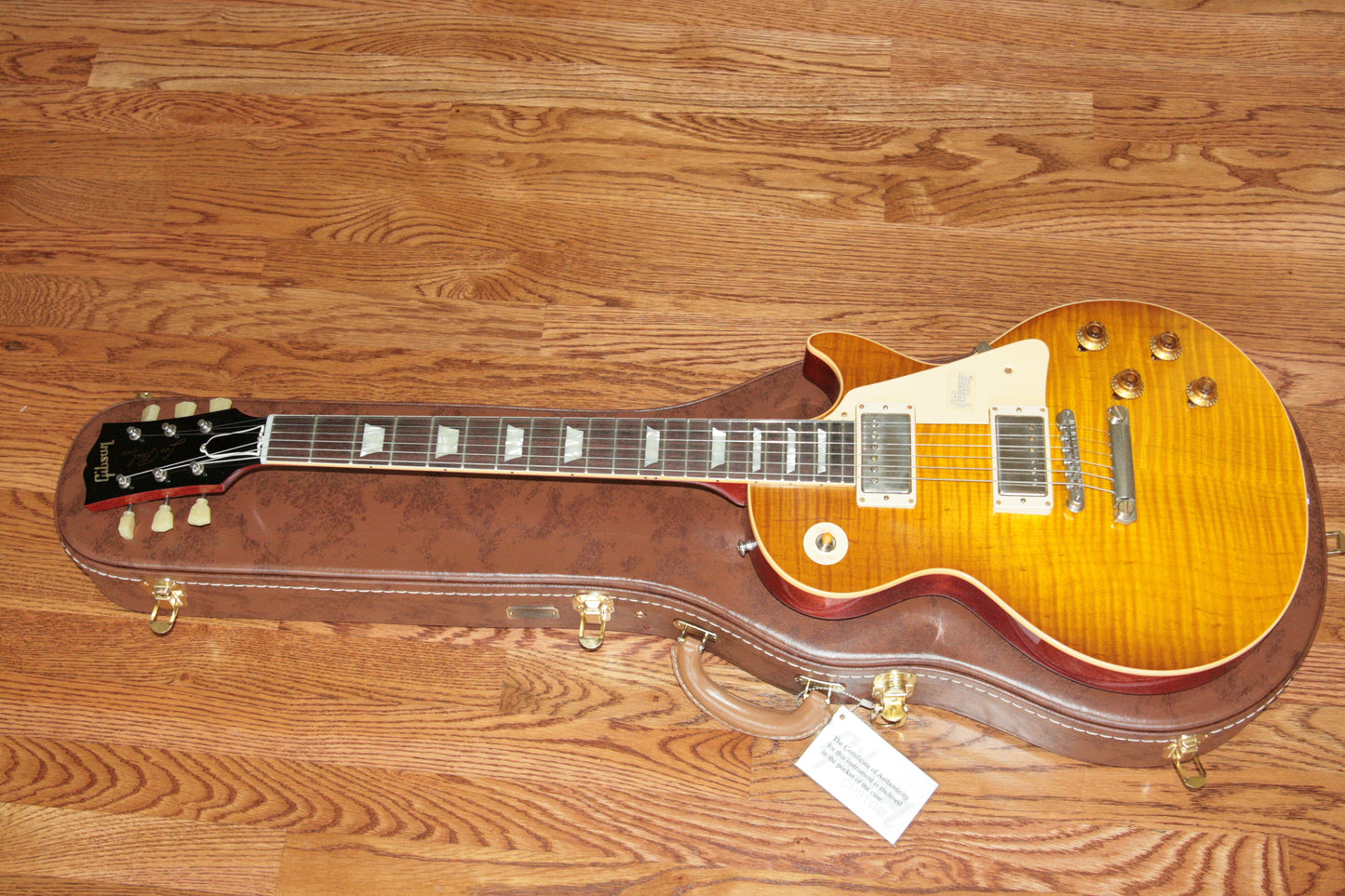 2018 Gibson 1959 Les Paul Historic Reissue! R9 59 HONEY LEMON FADE Custom Shop TH Spec