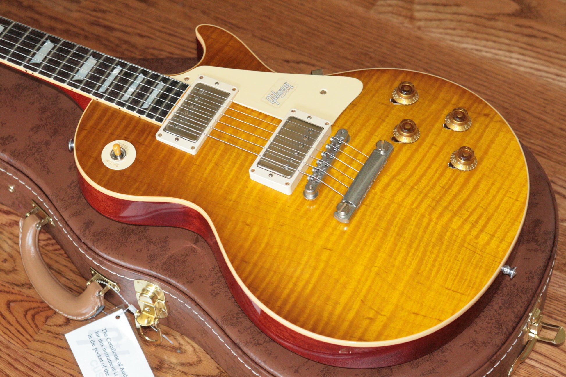 2018 Gibson 1959 Les Paul Historic Reissue! R9 59 HONEY LEMON FADE Custom Shop TH Spec