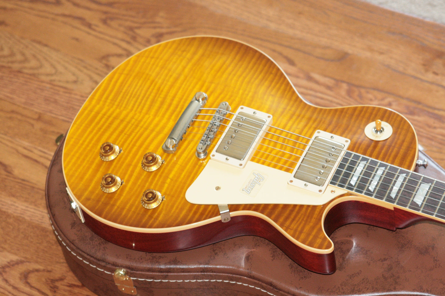 2018 Gibson 1959 Les Paul Historic Reissue! R9 59 HONEY LEMON FADE Custom Shop TH Spec