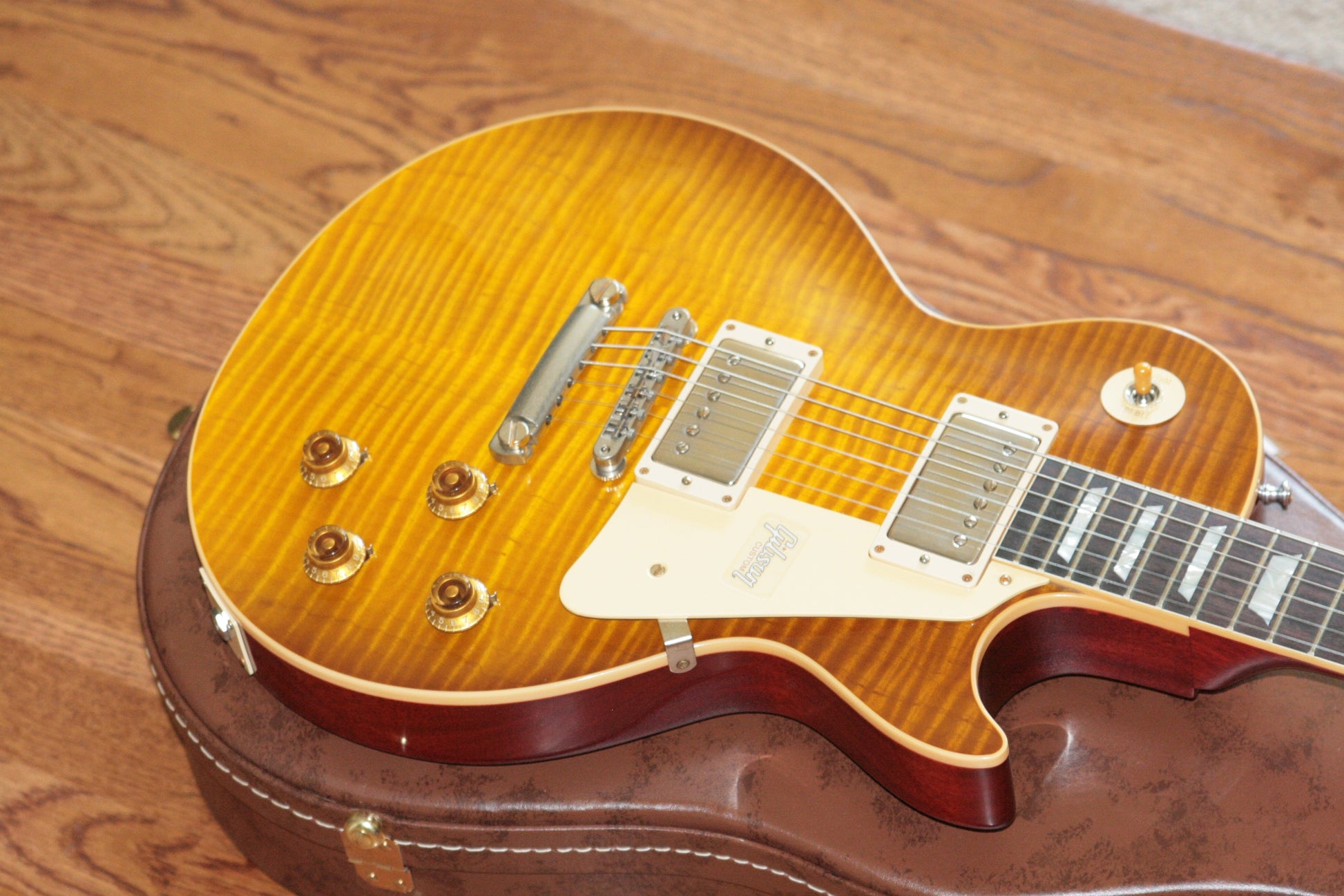 2018 Gibson 1959 Les Paul Historic Reissue! R9 59 HONEY LEMON FADE Custom Shop TH Spec