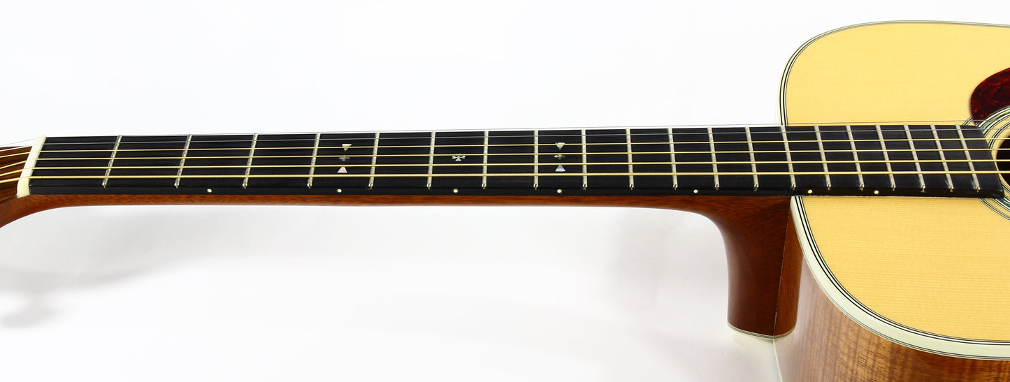 MINTY! 1992 Martin D-37K Highly Figured Hawaiian Koa Dreadnought Acoustic Guitar One Owner! - d28 d45 d35