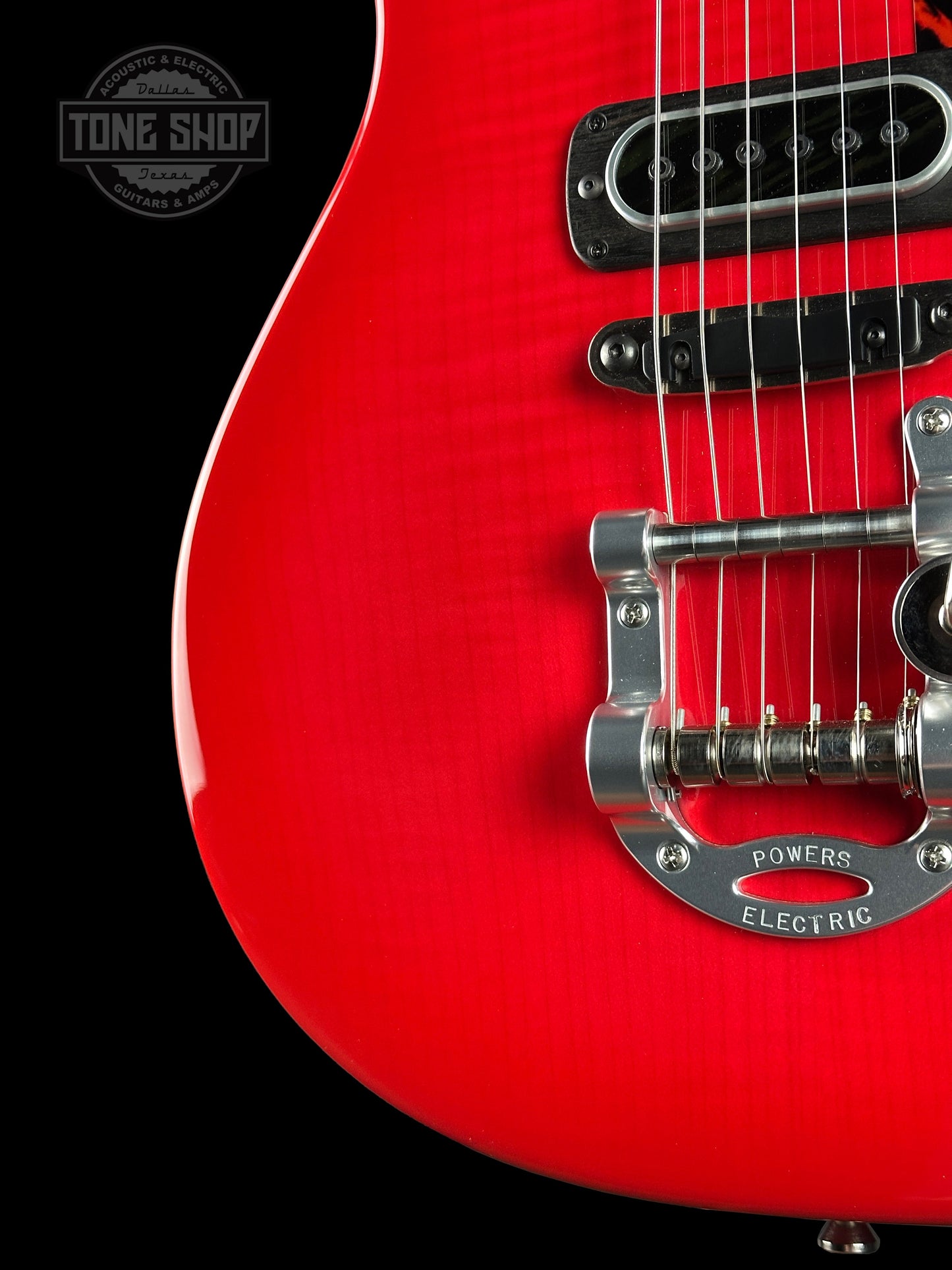 Powers Electric A-Type Select Ghost Flame Signal Red PF42 CamTail w/case