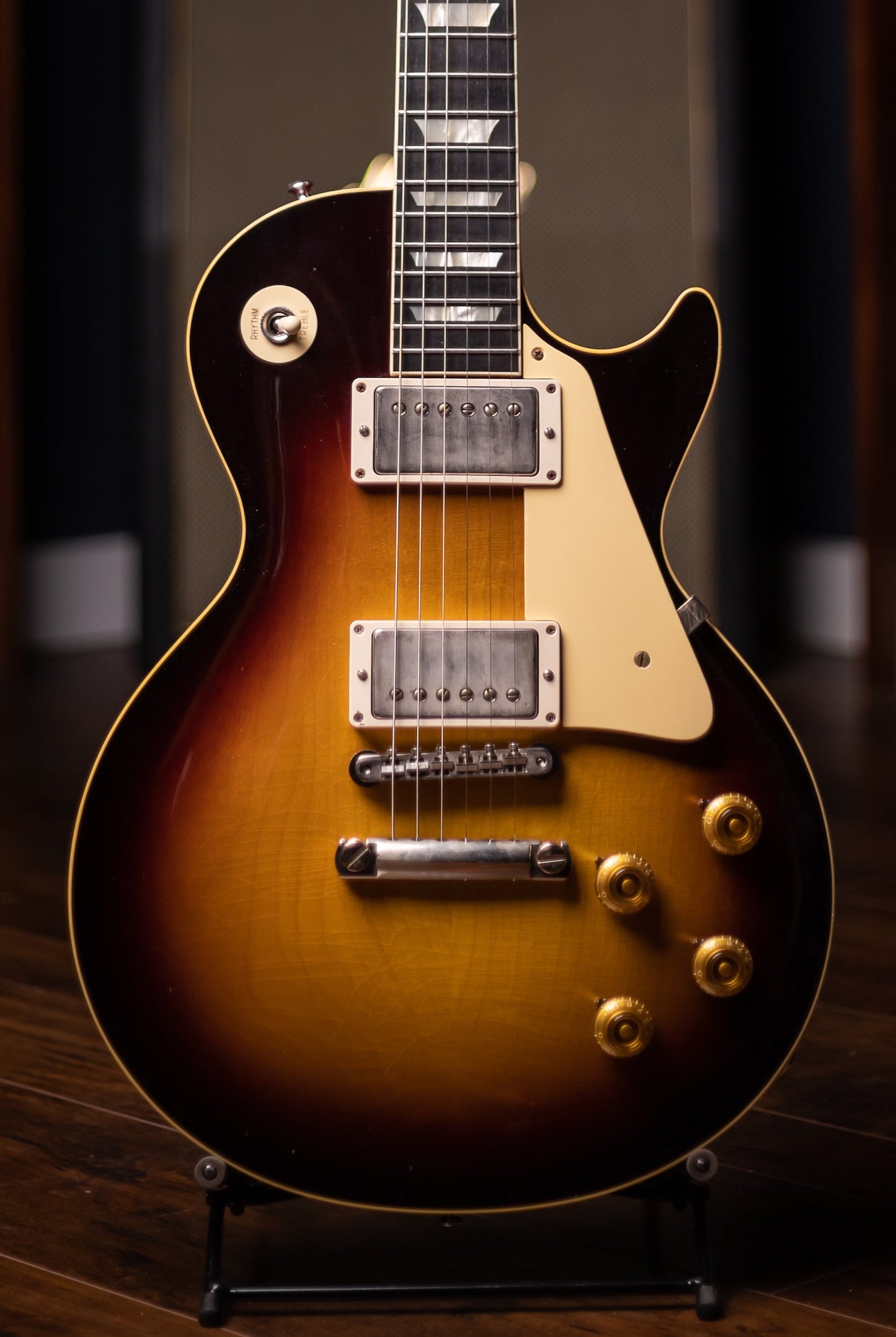 Gibson Custom Shop Murphy Lab 1958 Les Paul Standard Reissue Ultra Light Aged Electric Guitar - Bourbon Burst