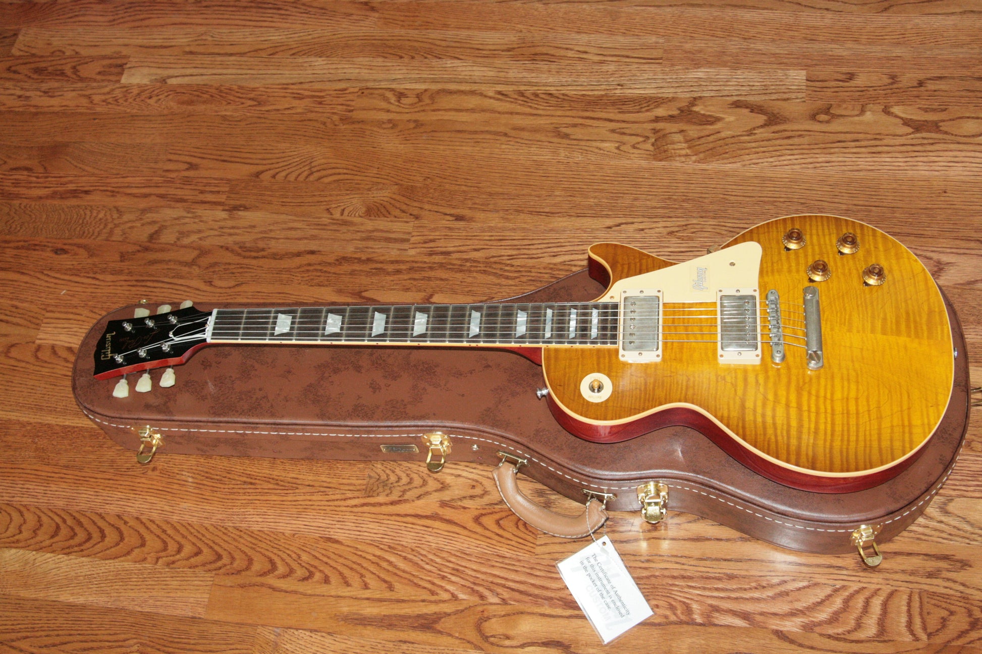 2018 Gibson 1959 Les Paul Historic Reissue! R9 59 HONEY LEMON FADE Custom Shop TH Spec