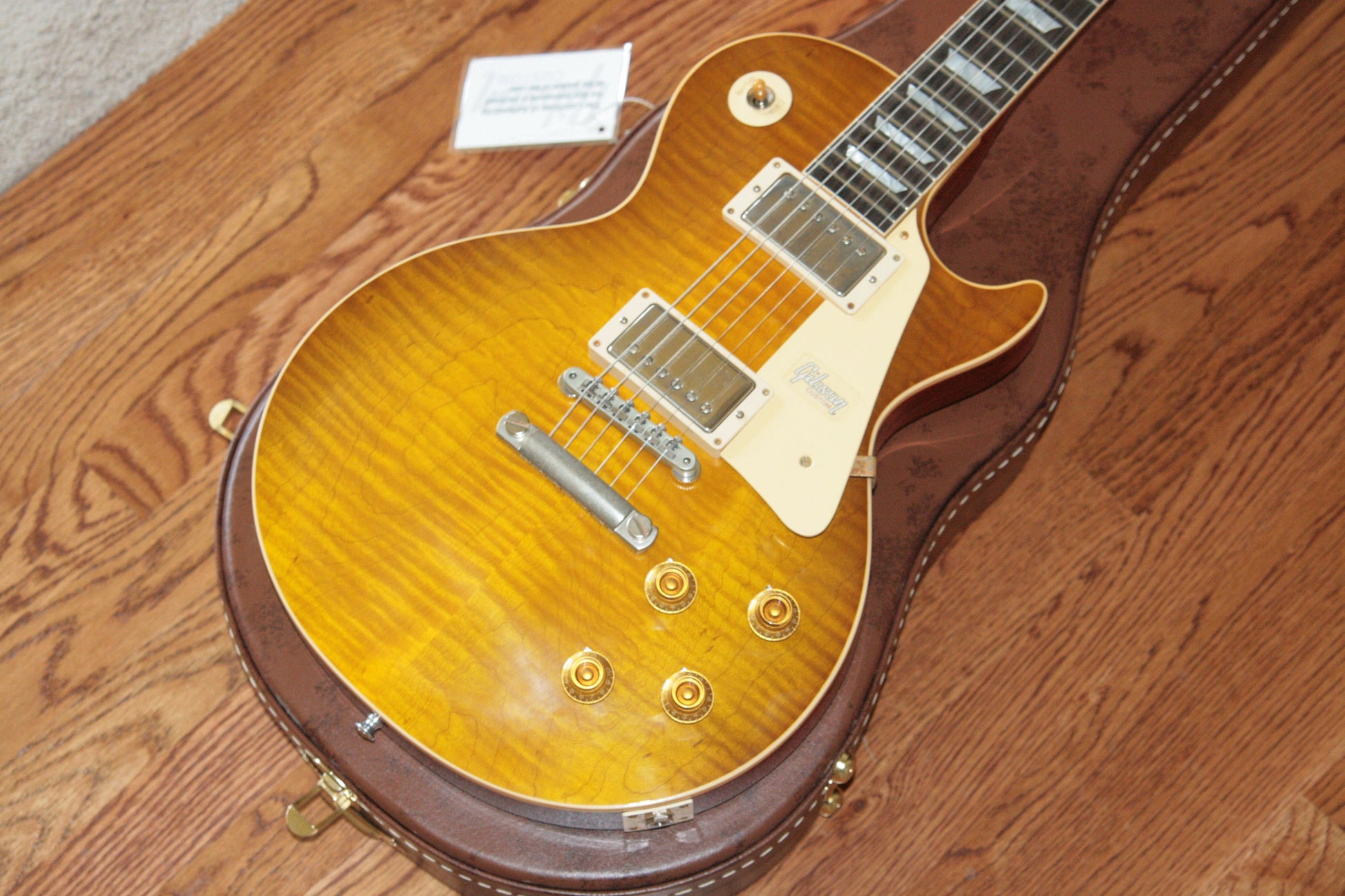 2018 Gibson 1959 Les Paul Historic Reissue! R9 59 HONEY LEMON FADE Custom Shop TH Spec