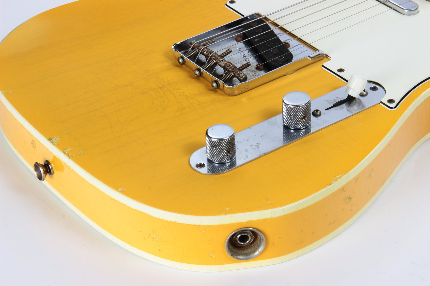 1960 Fender Custom Shop Masterbuilt Brazilian Telecaster Relic Paul Waller Double-Bound Nocaster Blonde