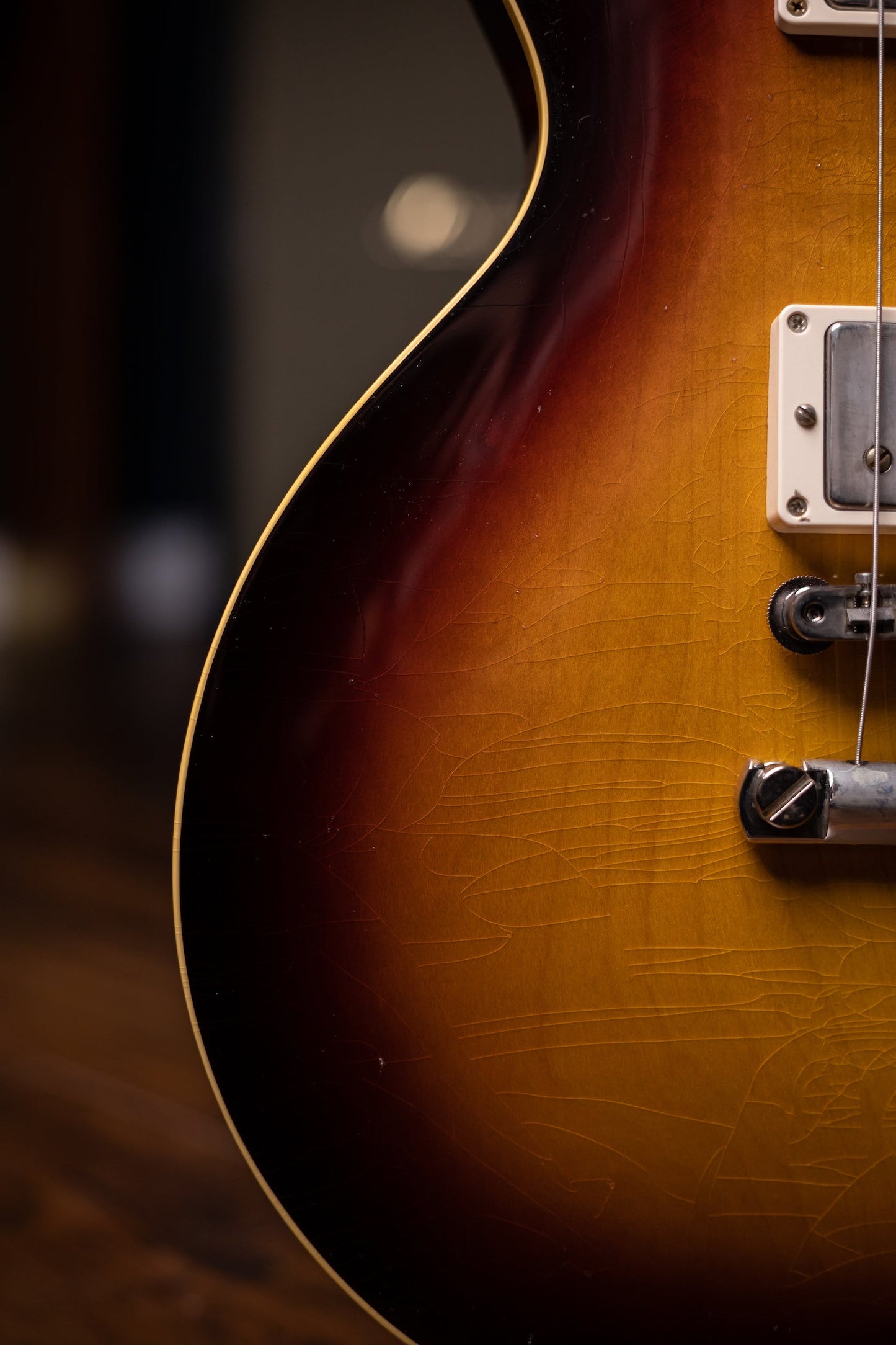 Gibson Custom Shop Murphy Lab 1958 Les Paul Standard Reissue Ultra Light Aged Electric Guitar - Bourbon Burst