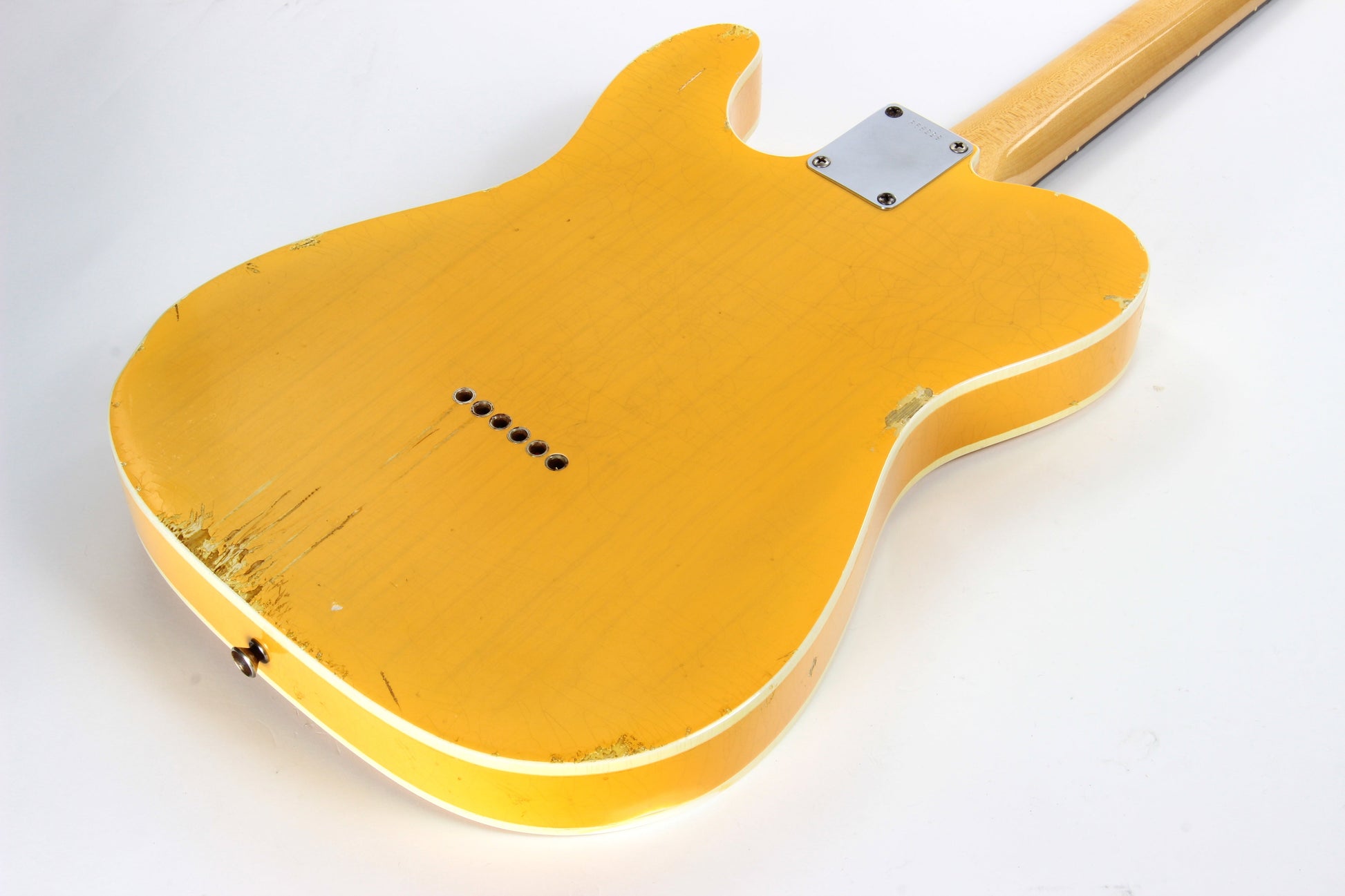 1960 Fender Custom Shop Masterbuilt Brazilian Telecaster Relic Paul Waller Double-Bound Nocaster Blonde