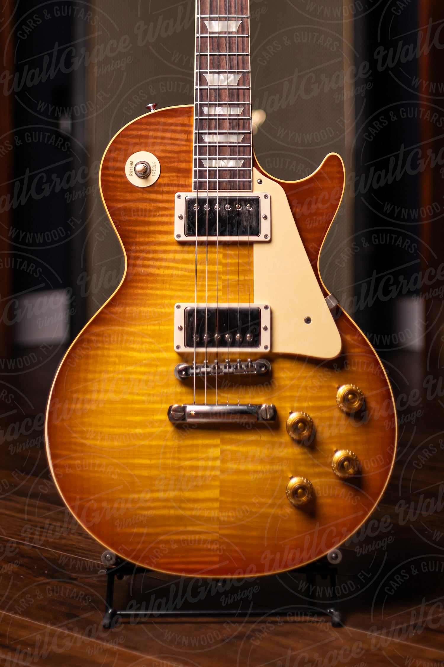 Gibson Custom Shop Murphy Lab 1959 Les Paul Standard Light Aged Reissue Electric Guitar - Royal Tea Burst