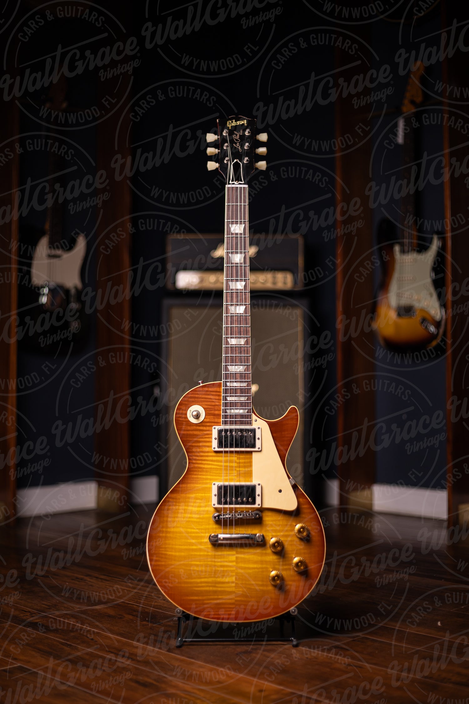 Gibson Custom Shop Murphy Lab 1959 Les Paul Standard Light Aged Reissue Electric Guitar - Royal Tea Burst