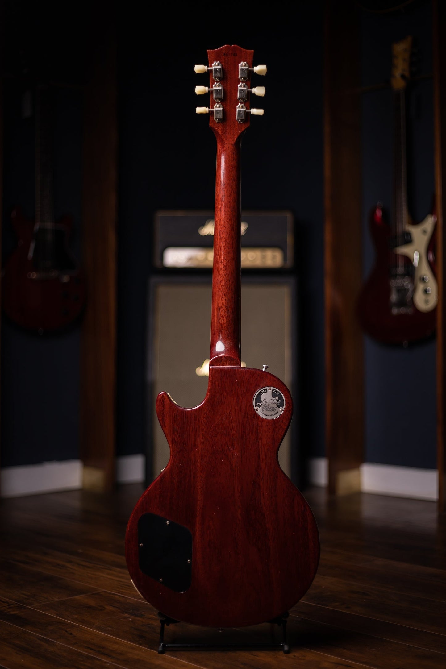 Gibson Custom Shop Murphy Lab 1958 Les Paul Standard Reissue Ultra Light Aged Electric Guitar - Bourbon Burst