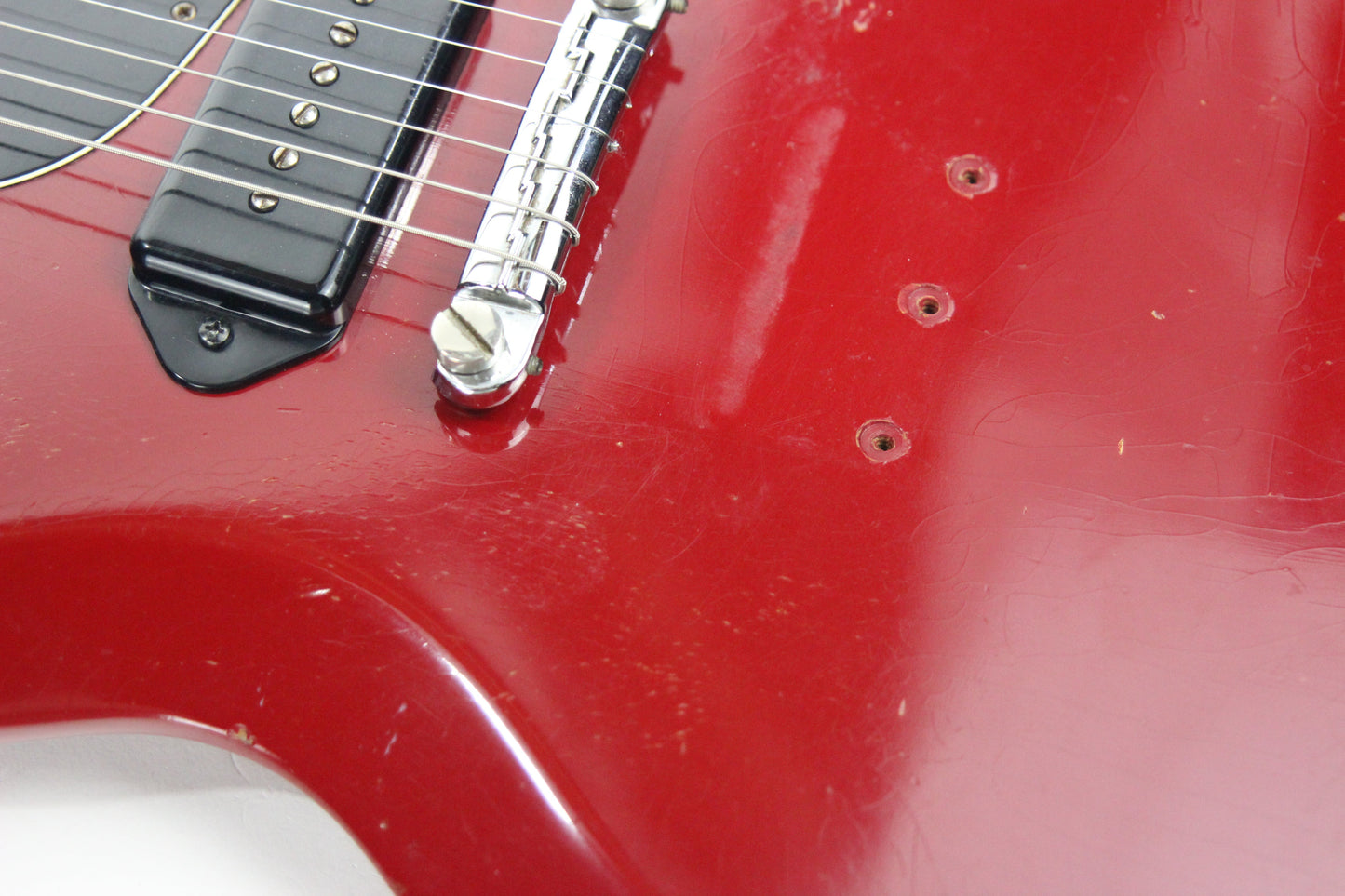 1965 Gibson SG Junior EMBER RED Wide Nut Les Paul Jr. Custom Color