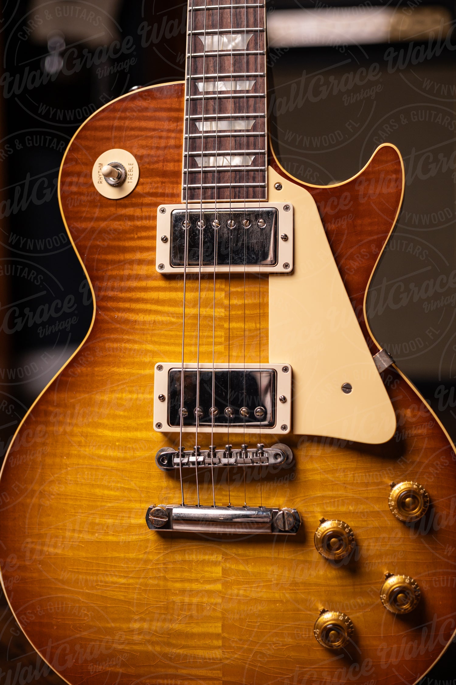 Gibson Custom Shop Murphy Lab 1959 Les Paul Standard Light Aged Reissue Electric Guitar - Royal Tea Burst