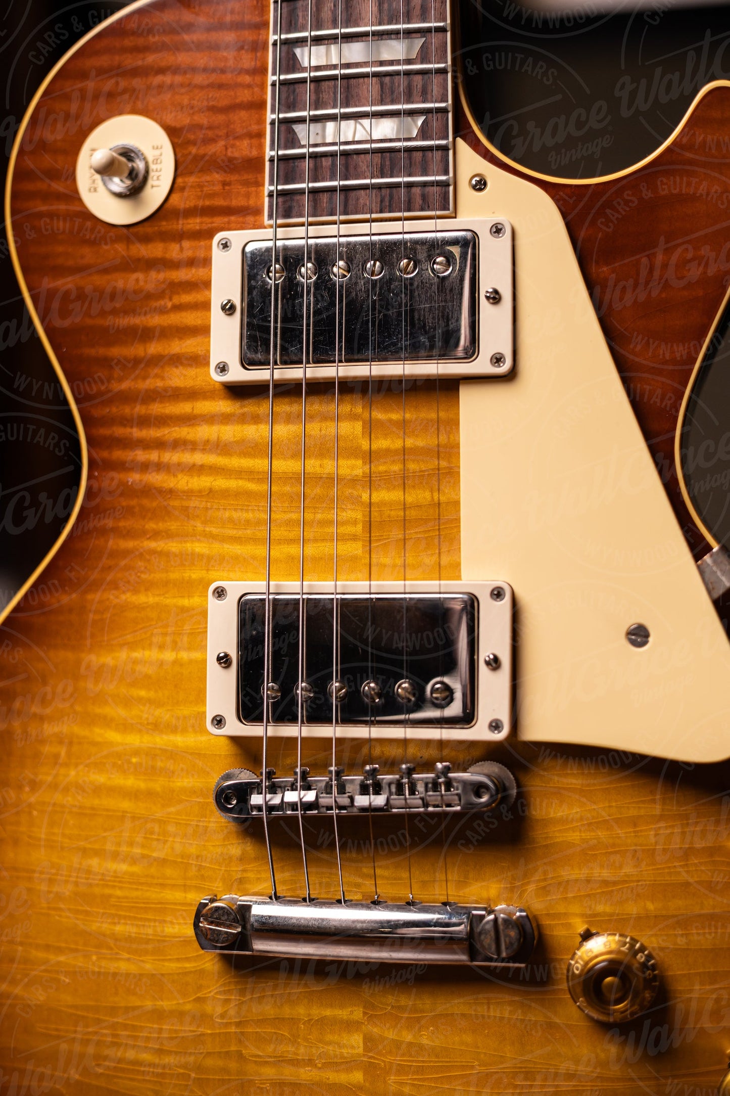 Gibson Custom Shop Murphy Lab 1959 Les Paul Standard Light Aged Reissue Electric Guitar - Royal Tea Burst