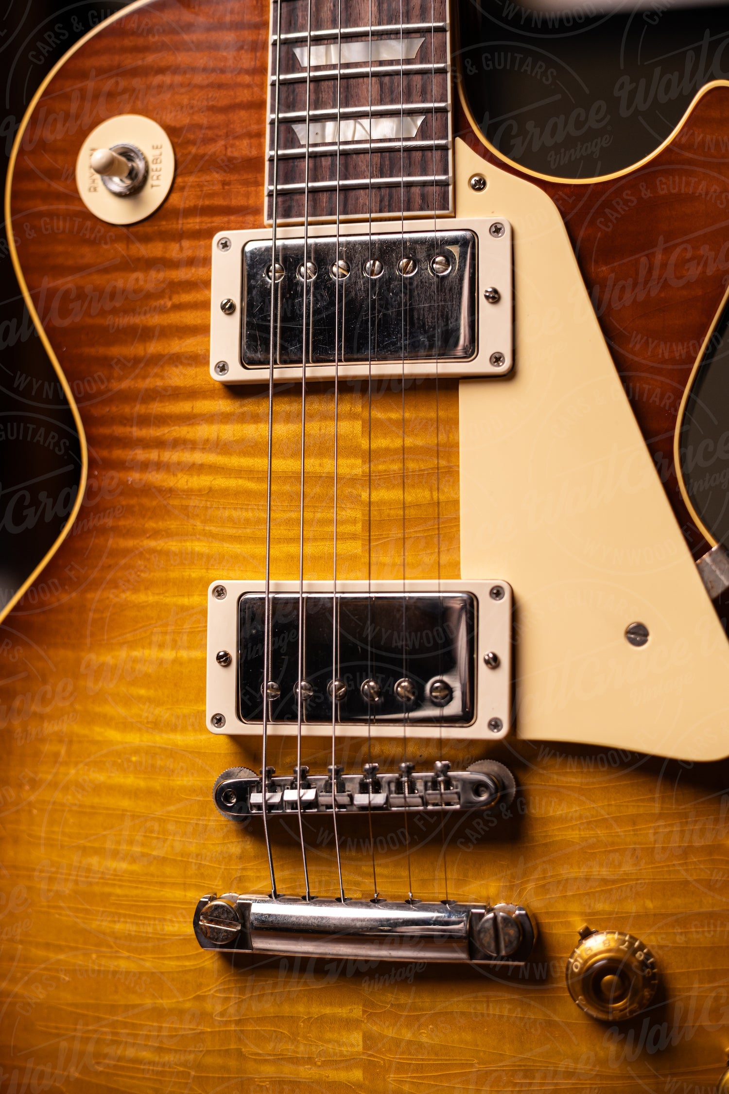Gibson Custom Shop Murphy Lab 1959 Les Paul Standard Light Aged Reissue Electric Guitar - Royal Tea Burst