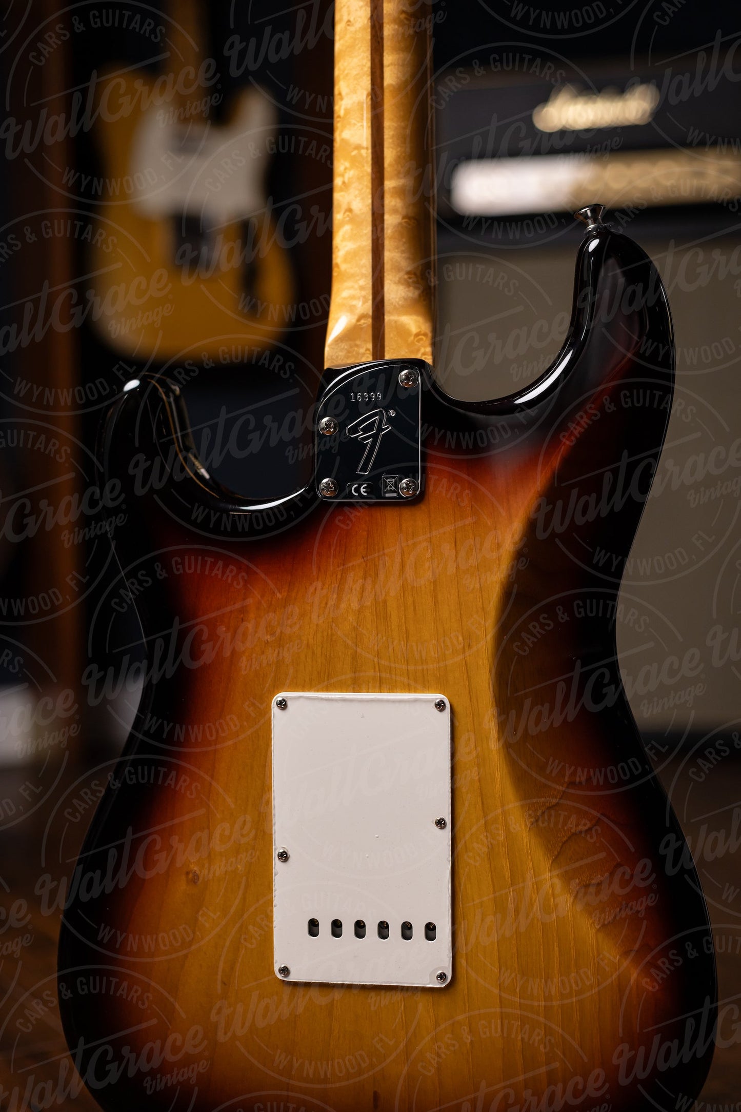Fender American Custom Stratocaster Electric Guitar - Antique Burst