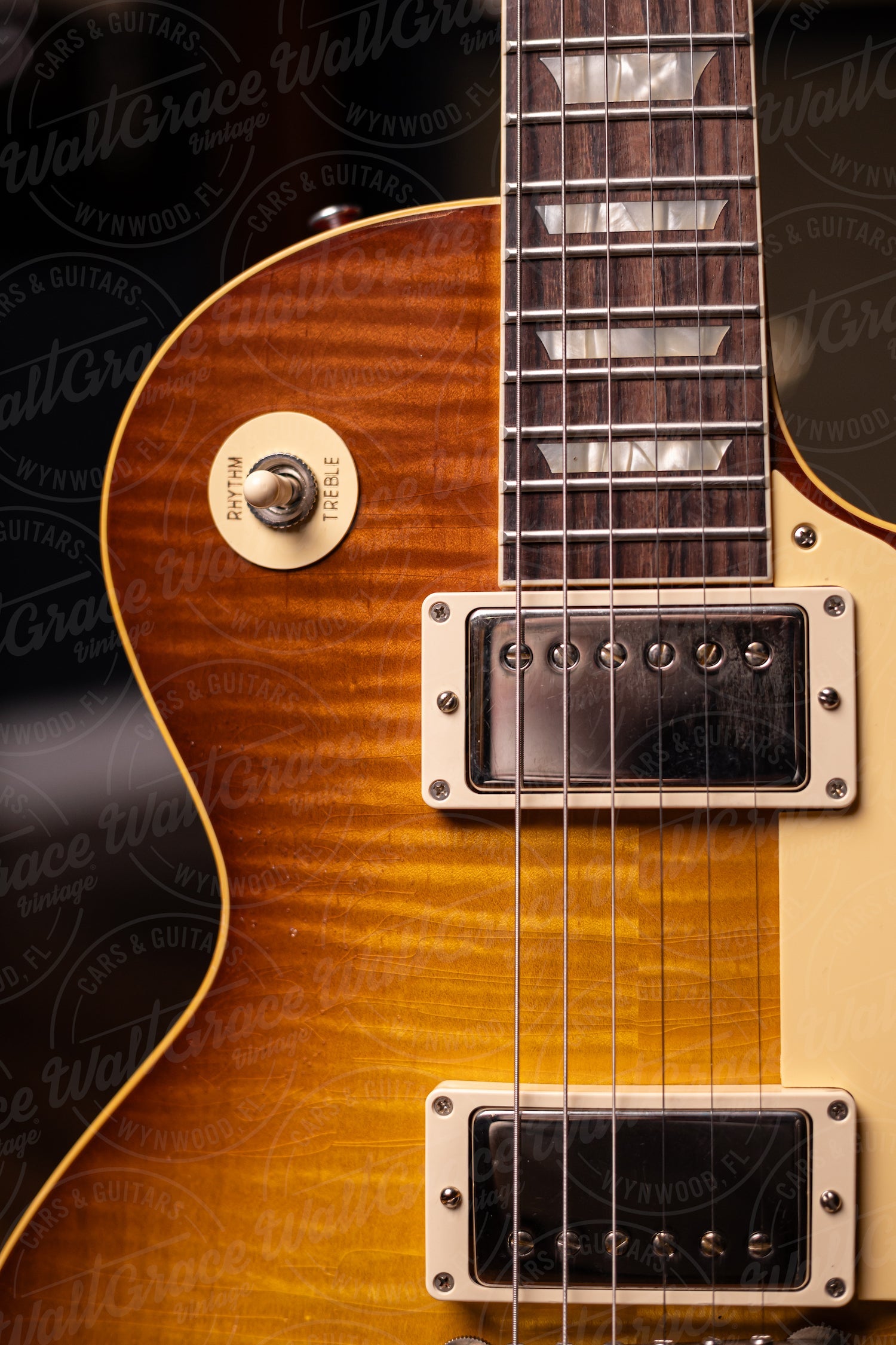 Gibson Custom Shop Murphy Lab 1959 Les Paul Standard Light Aged Reissue Electric Guitar - Royal Tea Burst