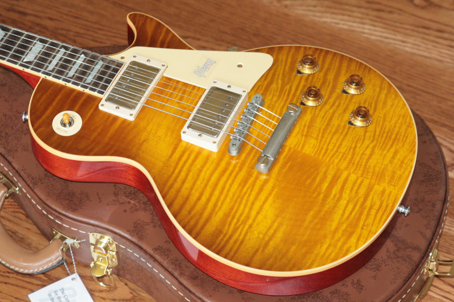 2018 Gibson 1959 Les Paul Historic Reissue! R9 59 HONEY LEMON FADE Custom Shop TH Spec