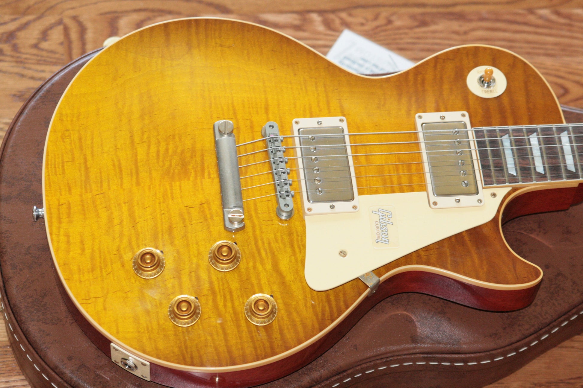 2018 Gibson 1959 Les Paul Historic Reissue! R9 59 HONEY LEMON FADE Custom Shop TH Spec