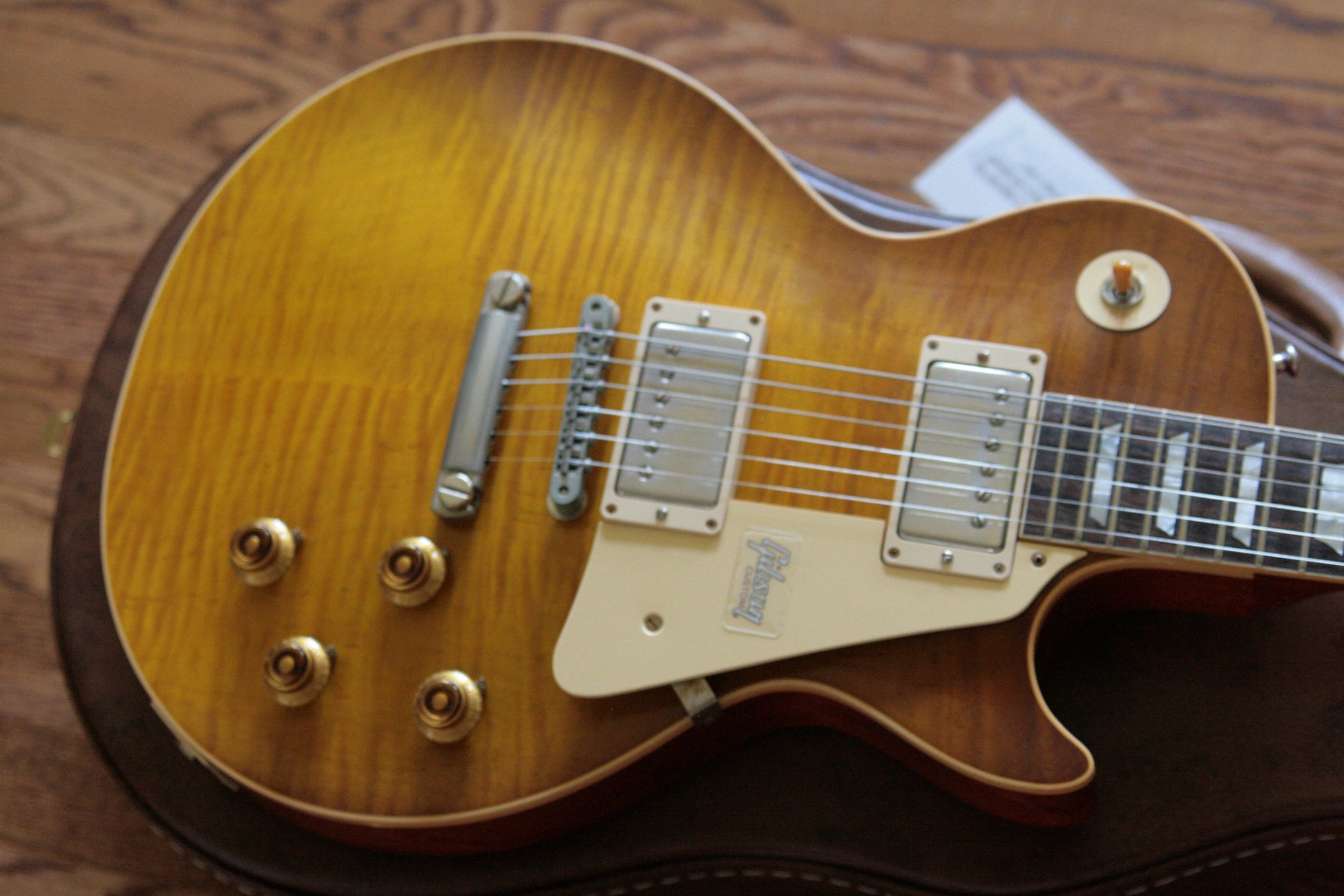 2018 Gibson 1959 Les Paul Historic Reissue! R9 59 HONEY LEMON FADE Custom Shop TH Spec