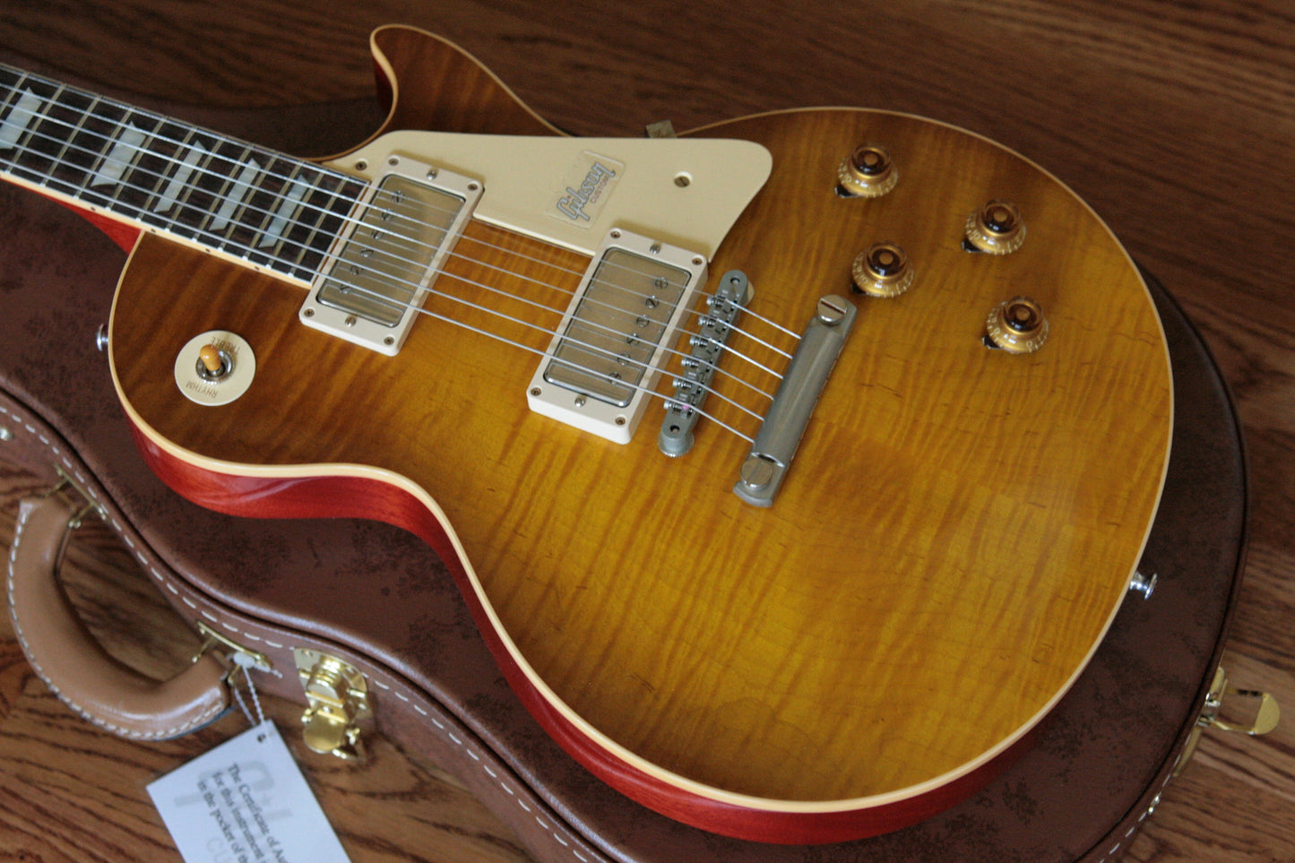 2018 Gibson 1959 Les Paul Historic Reissue! R9 59 HONEY LEMON FADE Custom Shop TH Spec