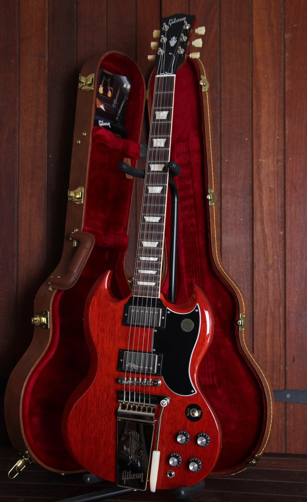 Gibson SG Standard '61 Maestro Vibrola Vintage Cherry