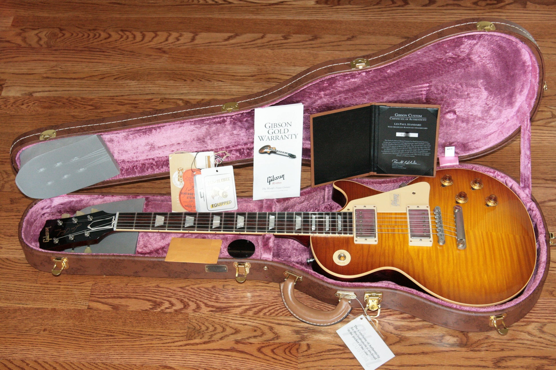 2018 Gibson 1959 BRAZILIAN ROSEWOOD Les Paul Historic Reissue! R9 59 Custom Shop TH Spec