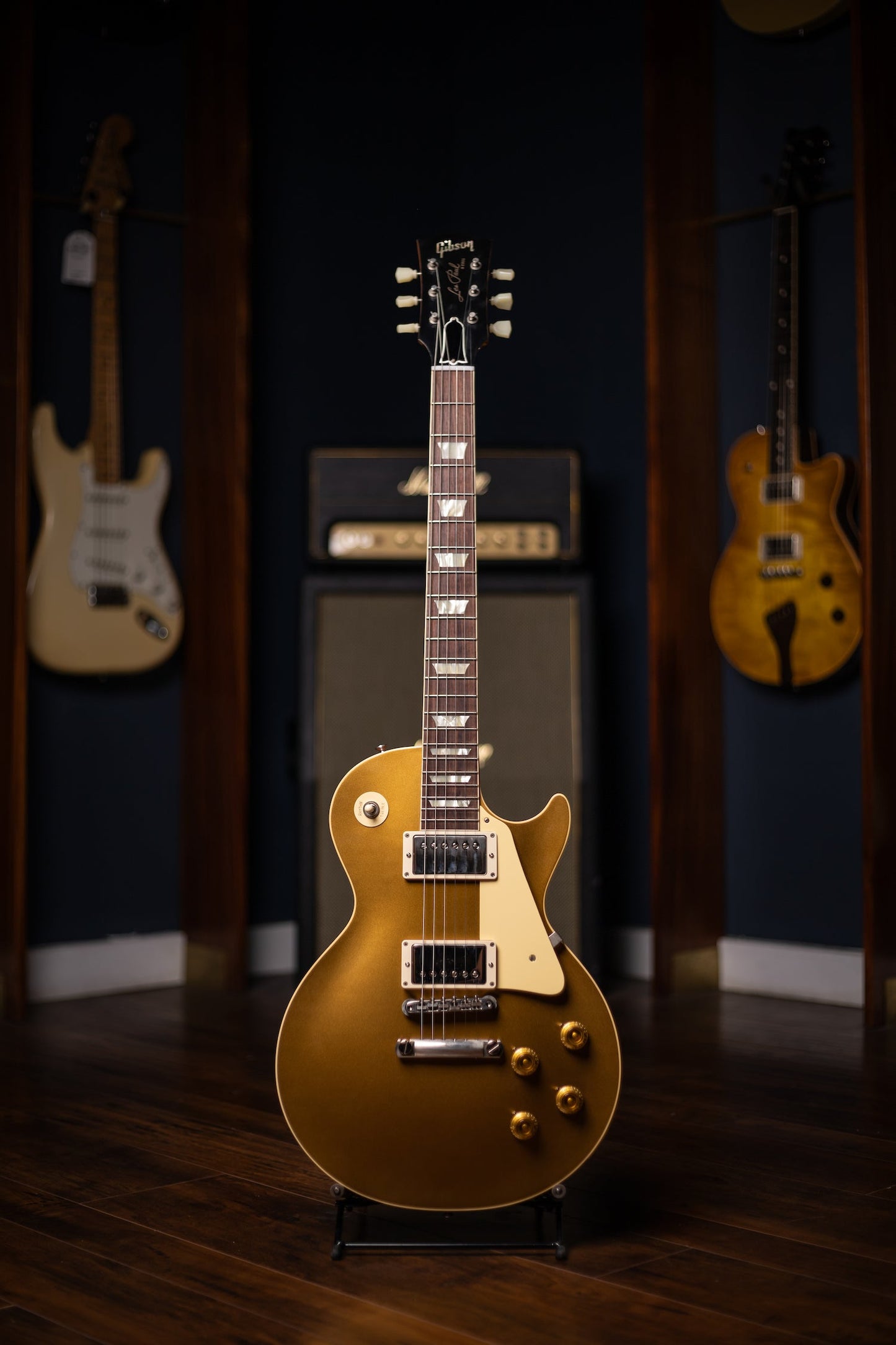 Used 2023 Gibson Custom Shop 1957 Les Paul Standard Reissue Electric Guitar - Double Gold