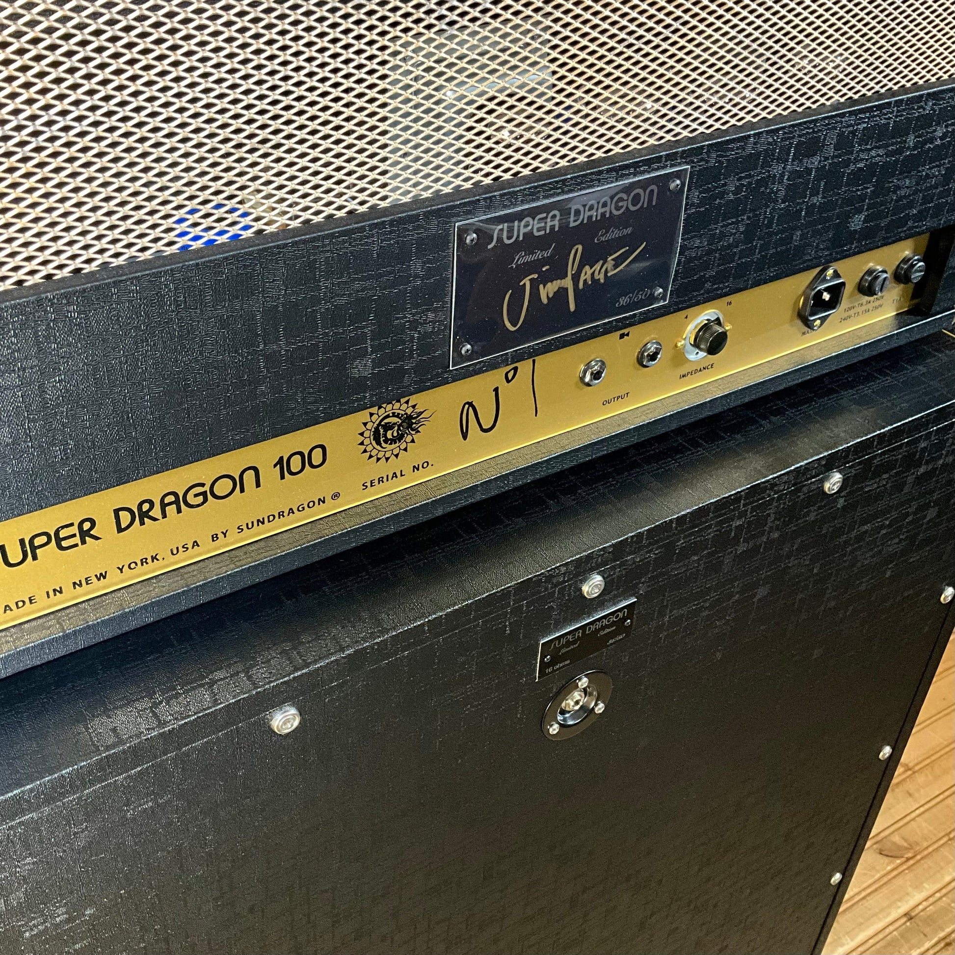 Sundragon Amplifiers Jimmy Page Super Dragon Amplifier/Cabinet