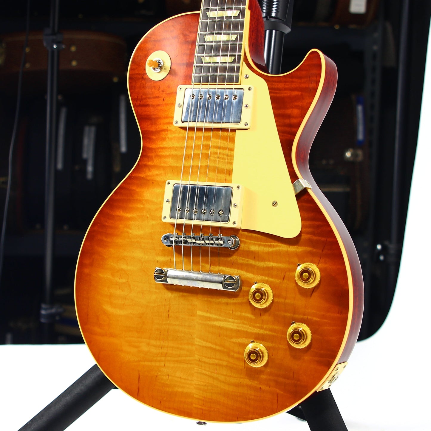 2019 Gibson 1959 Les Paul 60TH Anniversary Historic Reissue R9 59 Custom Shop KILLER TOP - Orange Sunset Fade