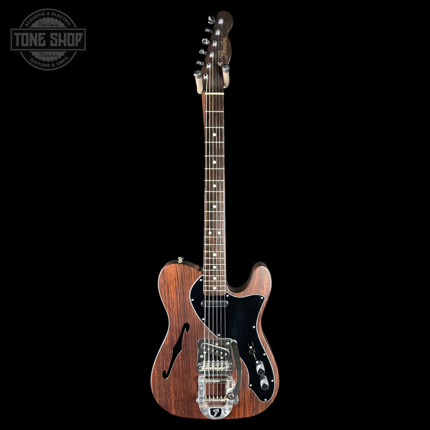 Used 2016 Fender Greg Fessler Masterbuilt Rosewood Thinline Tele NOS w/Case TSU24143