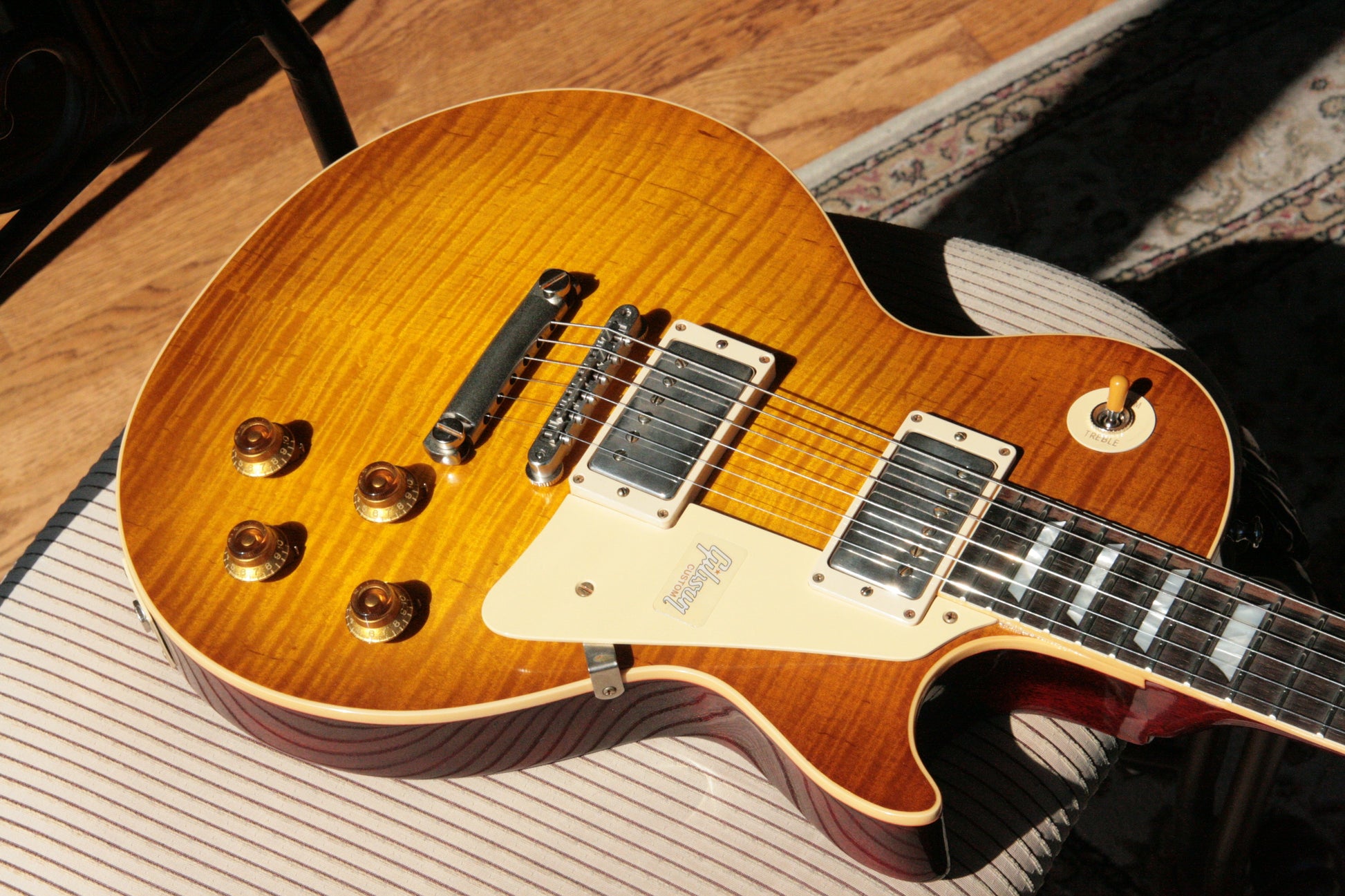 2018 Gibson 1959 BRAZILIAN ROSEWOOD Les Paul Historic Reissue! R9 59 Custom Shop TH Spec KILLER TOP