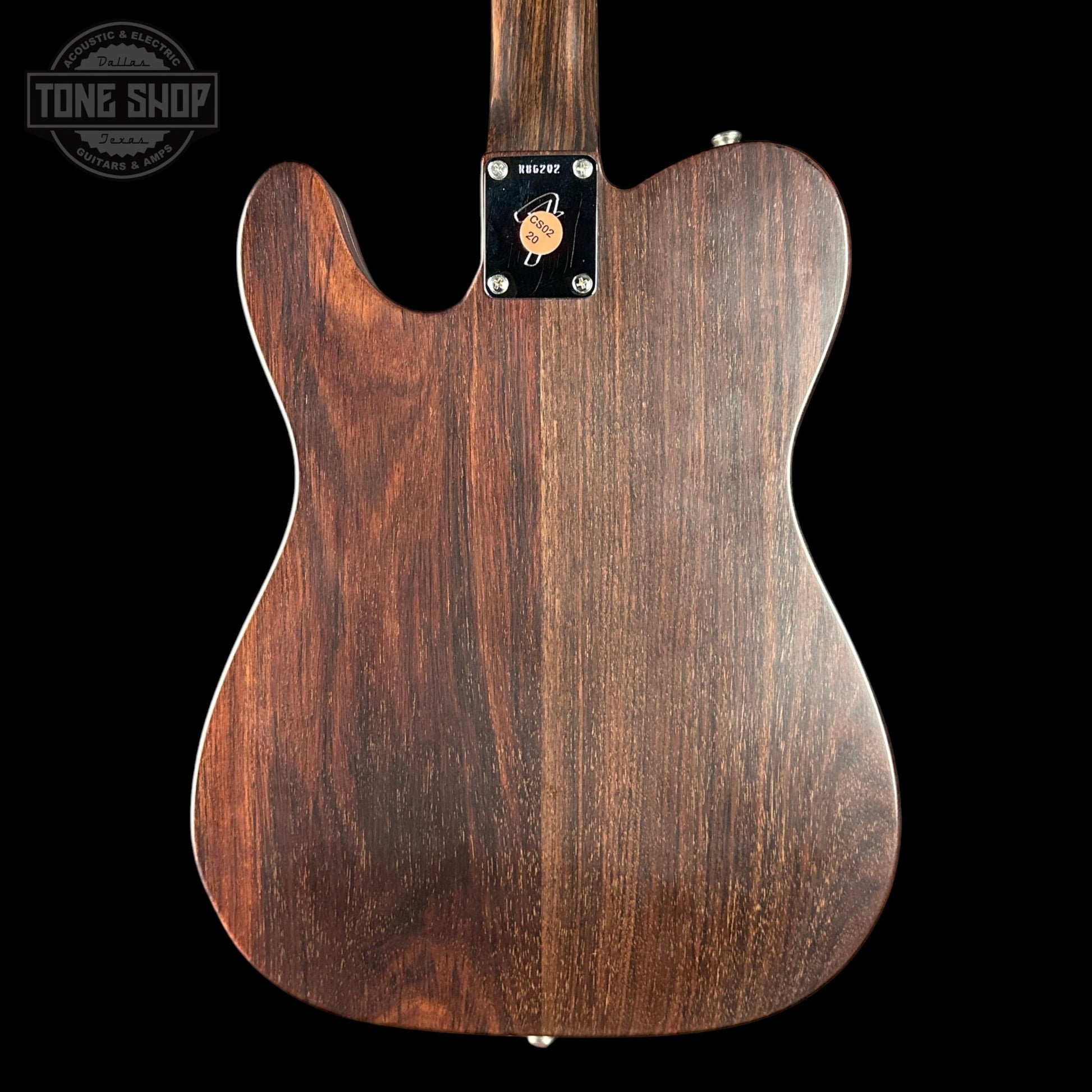 Used 2016 Fender Greg Fessler Masterbuilt Rosewood Thinline Tele NOS w/Case TSU24143