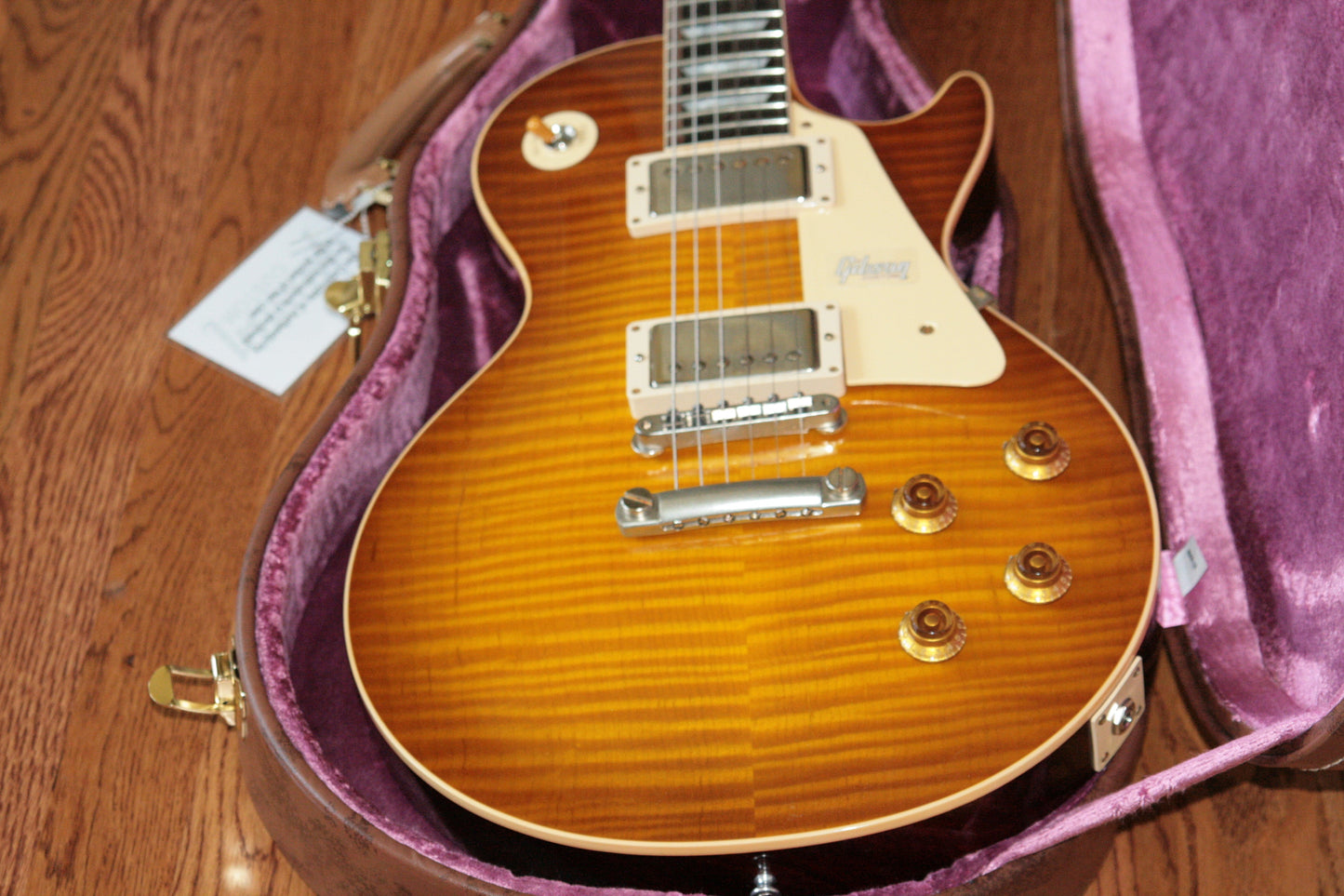 2018 Gibson 1959 BRAZILIAN ROSEWOOD Les Paul Historic Reissue! R9 59 Custom Shop TH Spec KILLER TOP