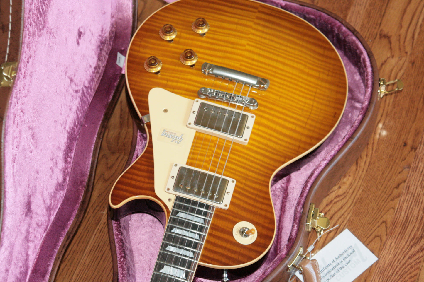 2018 Gibson 1959 BRAZILIAN ROSEWOOD Les Paul Historic Reissue! R9 59 Custom Shop TH Spec KILLER TOP