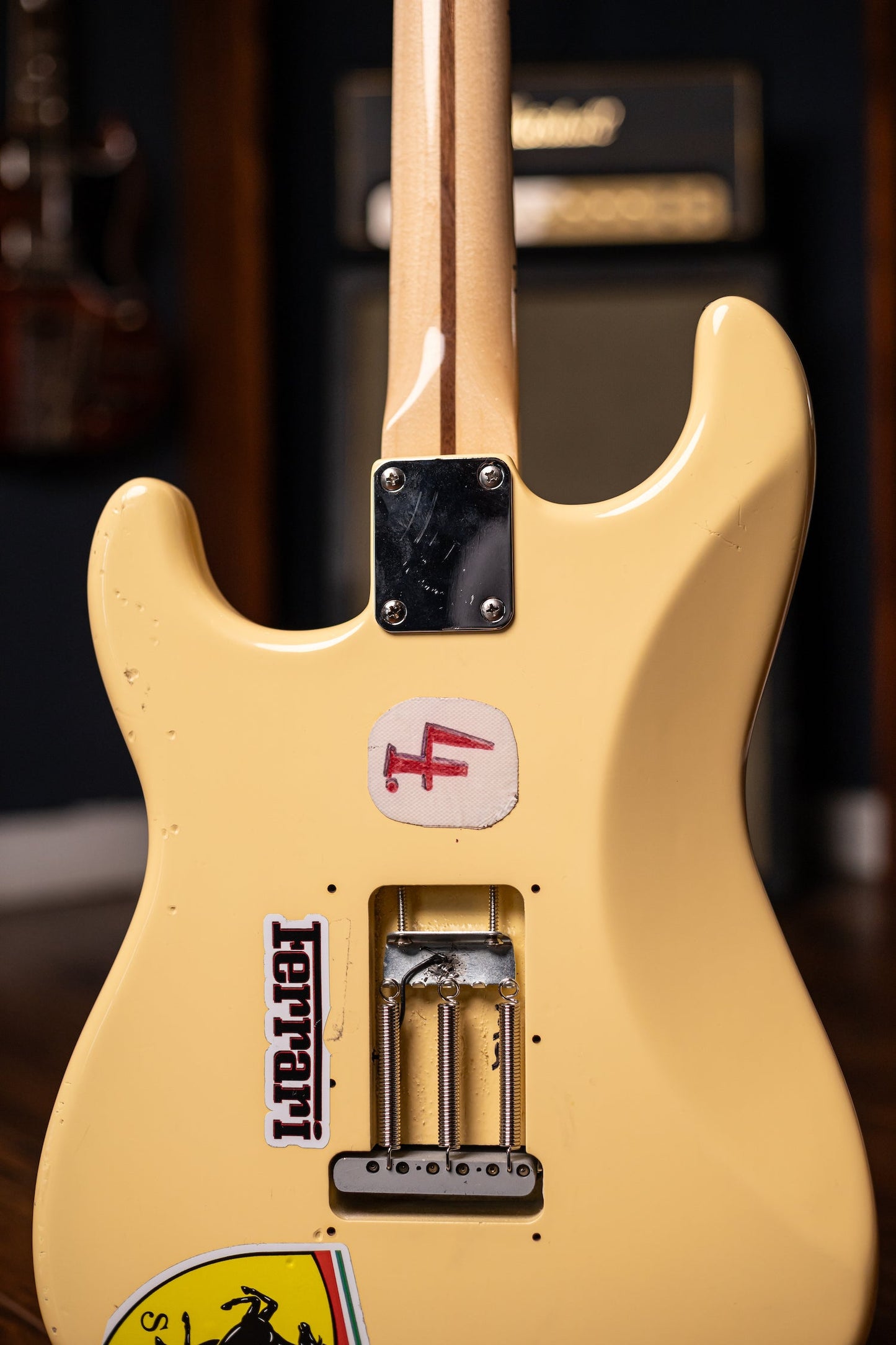 Yngwie Malmsteen’s #4 Fender Stratocaster + Personal 1983 Ferrari 308 GTS Quattrovalvole - SOLD