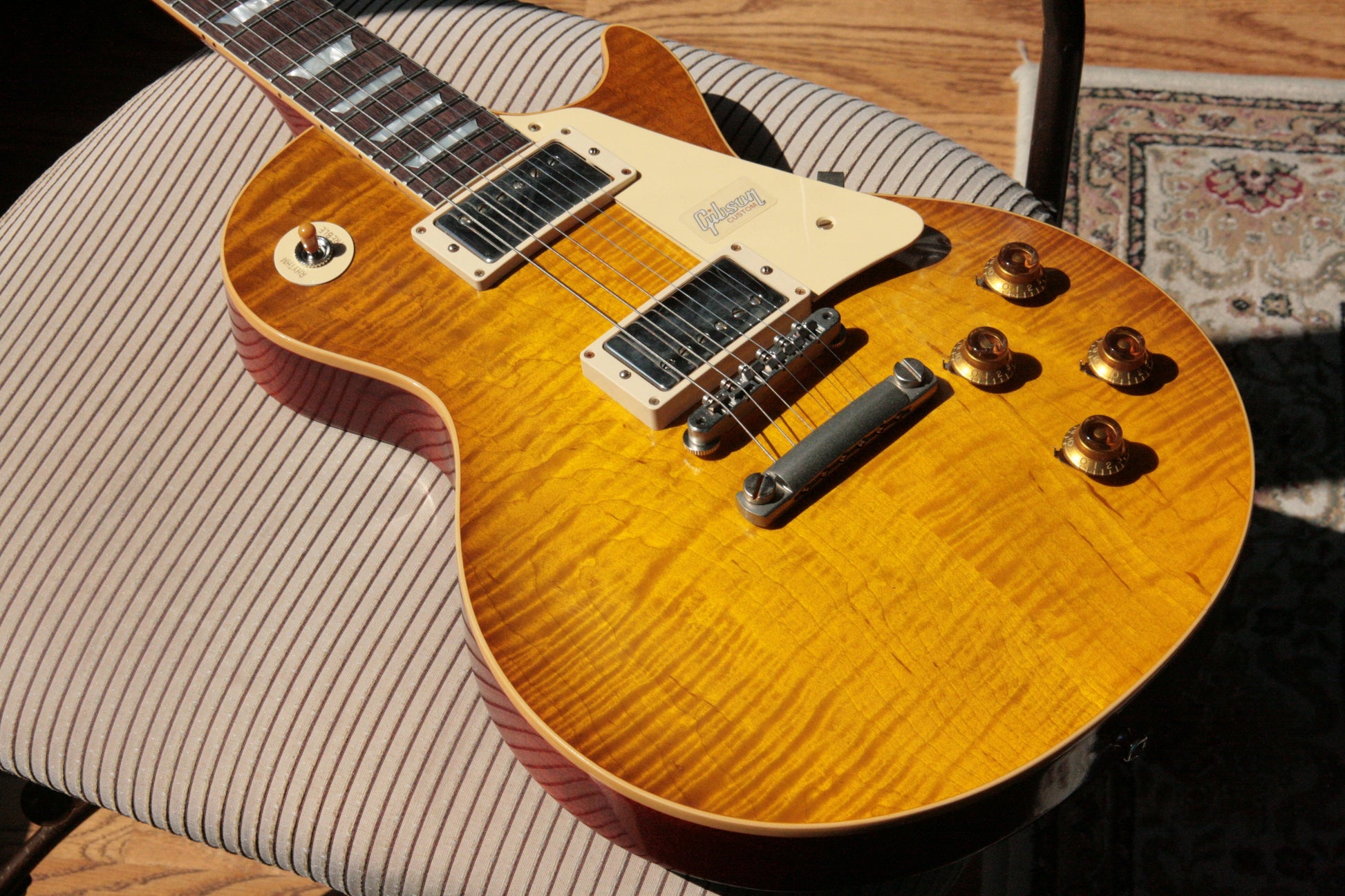 2018 Gibson 1959 Les Paul Historic Reissue! R9 59 HONEY LEMON FADE Custom Shop TH Spec