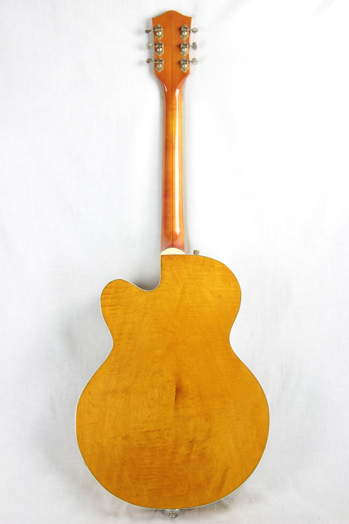 1961 Gretsch 6120 Chet Atkins Model w/ FLAME! Western Orange NO BINDING ISSUES