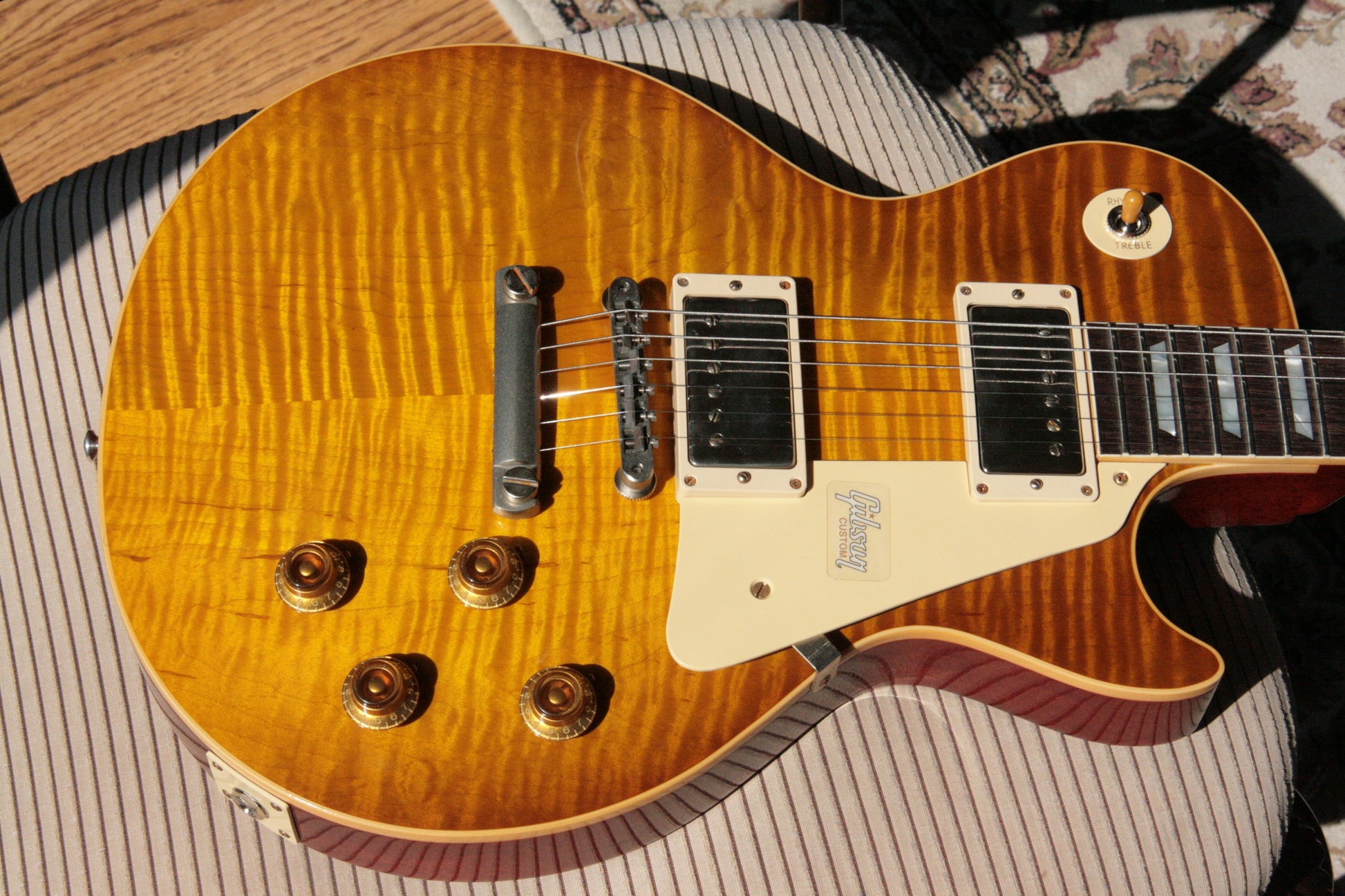 2018 Gibson 1959 Les Paul Historic Reissue! R9 59 HONEY LEMON FADE Custom Shop TH Spec