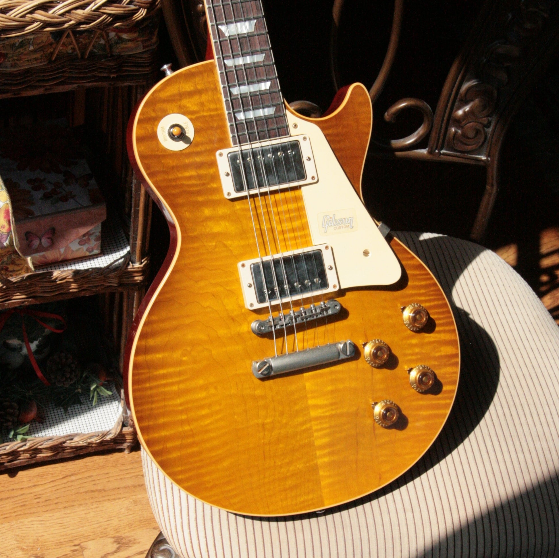 2018 Gibson 1959 Les Paul Historic Reissue! R9 59 HONEY LEMON FADE Custom Shop TH Spec