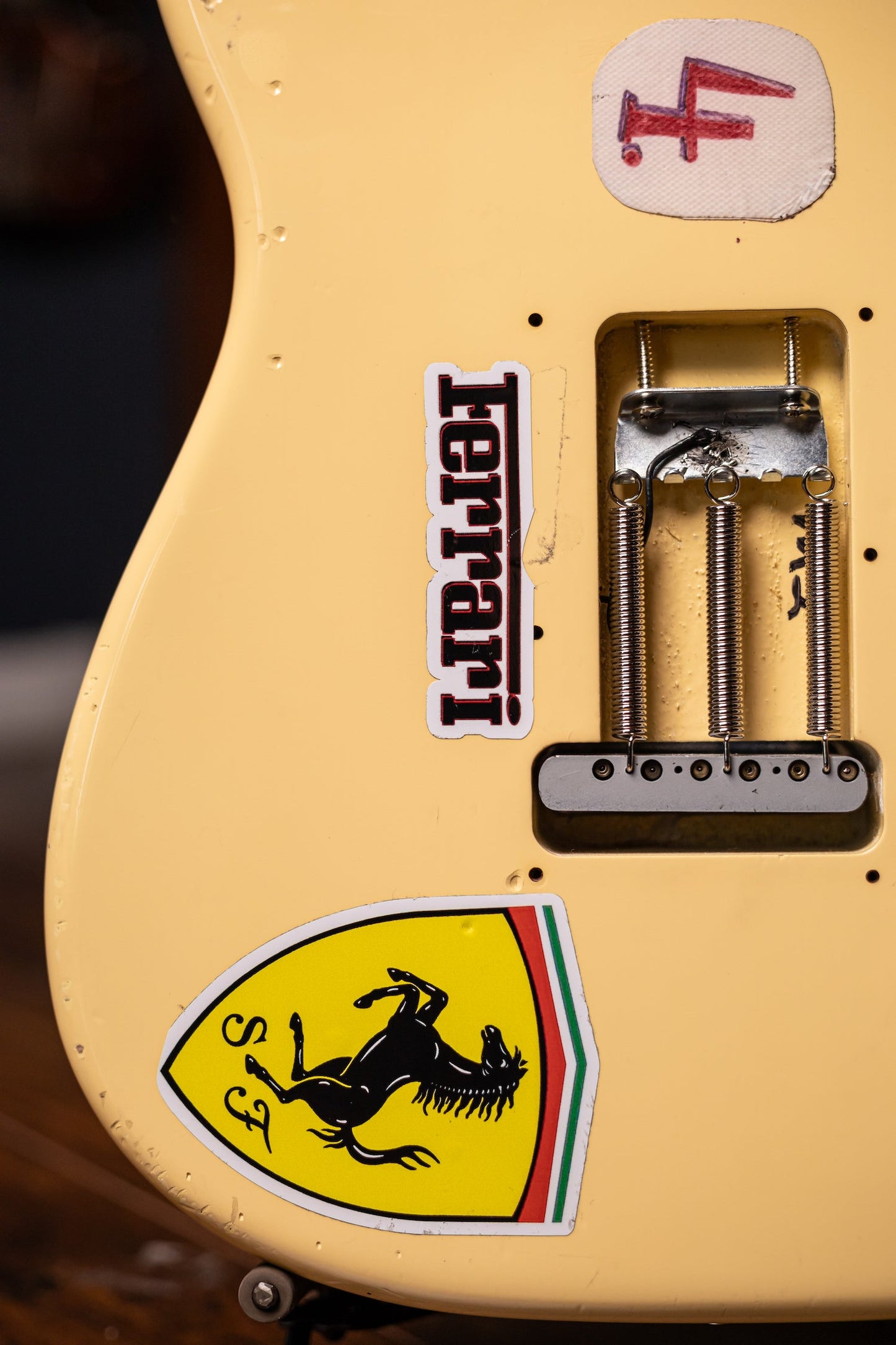 Yngwie Malmsteen’s #4 Fender Stratocaster + Personal 1983 Ferrari 308 GTS Quattrovalvole - SOLD